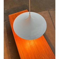 Mid-Century Space Age Semi Pendant Lamp by Bondrup & Thorup for Egoluce, 1970s