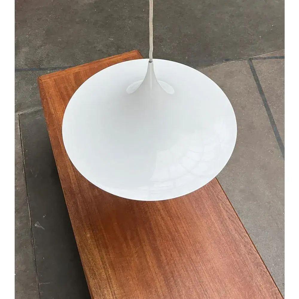 Italiano Lampada a semi-pendente A Space Age di metà secolo di Bondrup & Thorup per Egoluce, anni '70 in vendita