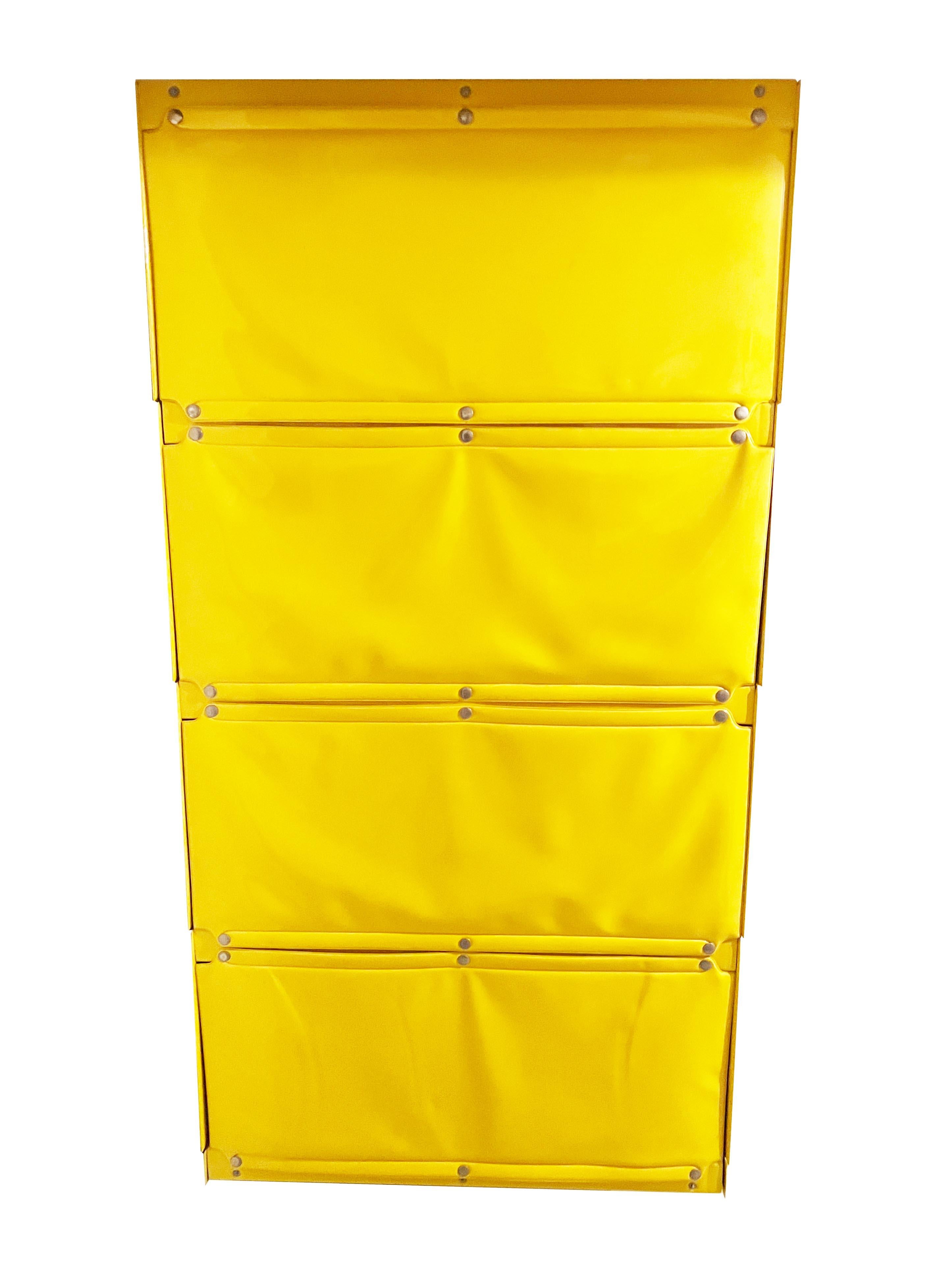 Very rare cupboard system from the SoftLine series by In Design/Zapf based on a design by Otto Zapf from the late 1960s.

A striking design object with function. As a storage option for everyday use or as a solitary object in a minimalist