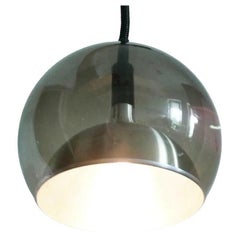 Mid-Century Space Age Swiss Type 756 Globe Pendant Lamp from Temde, 1960s