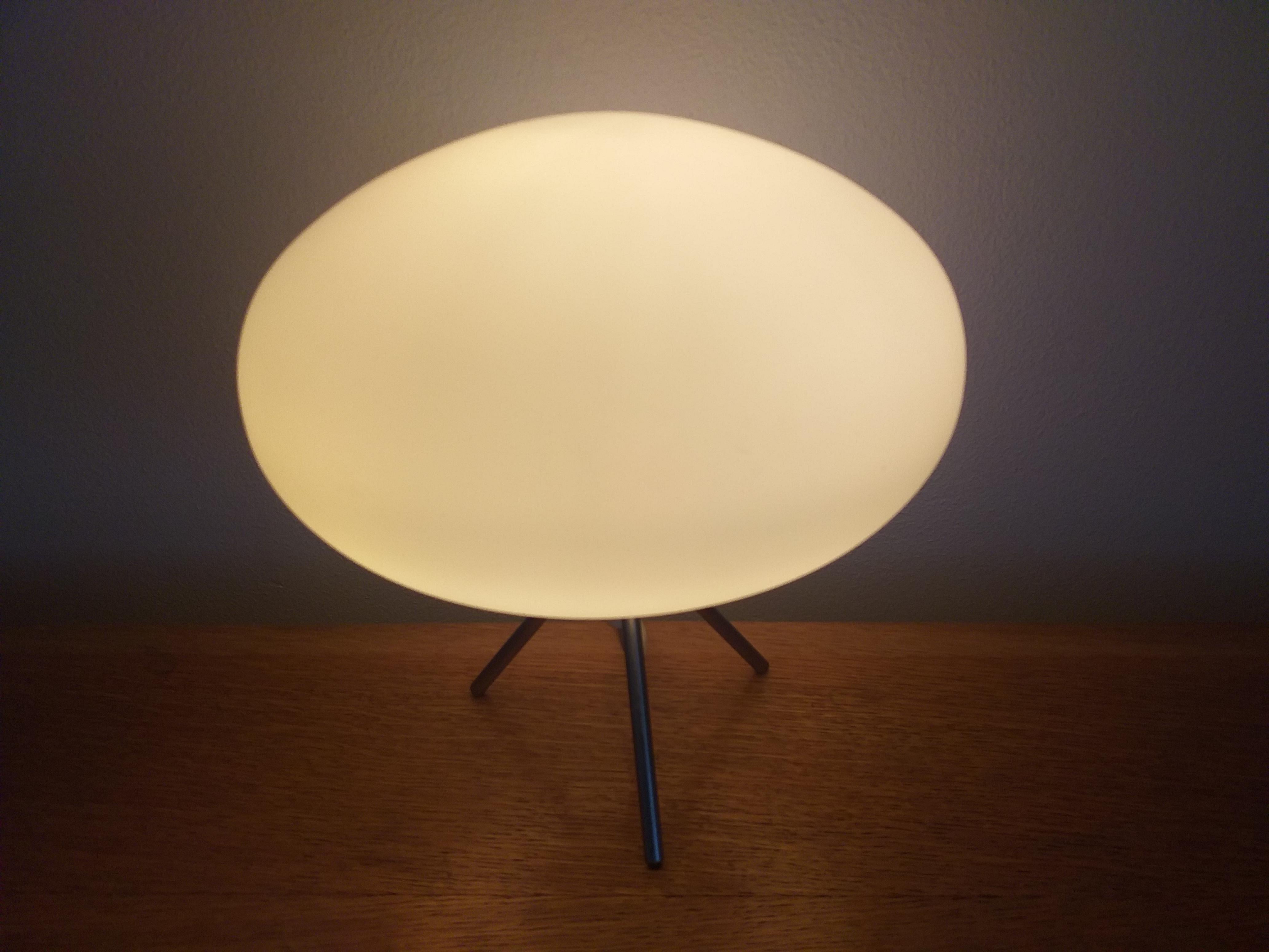 Midcentury Space Age Table Lamp, Italy, 1980s 7