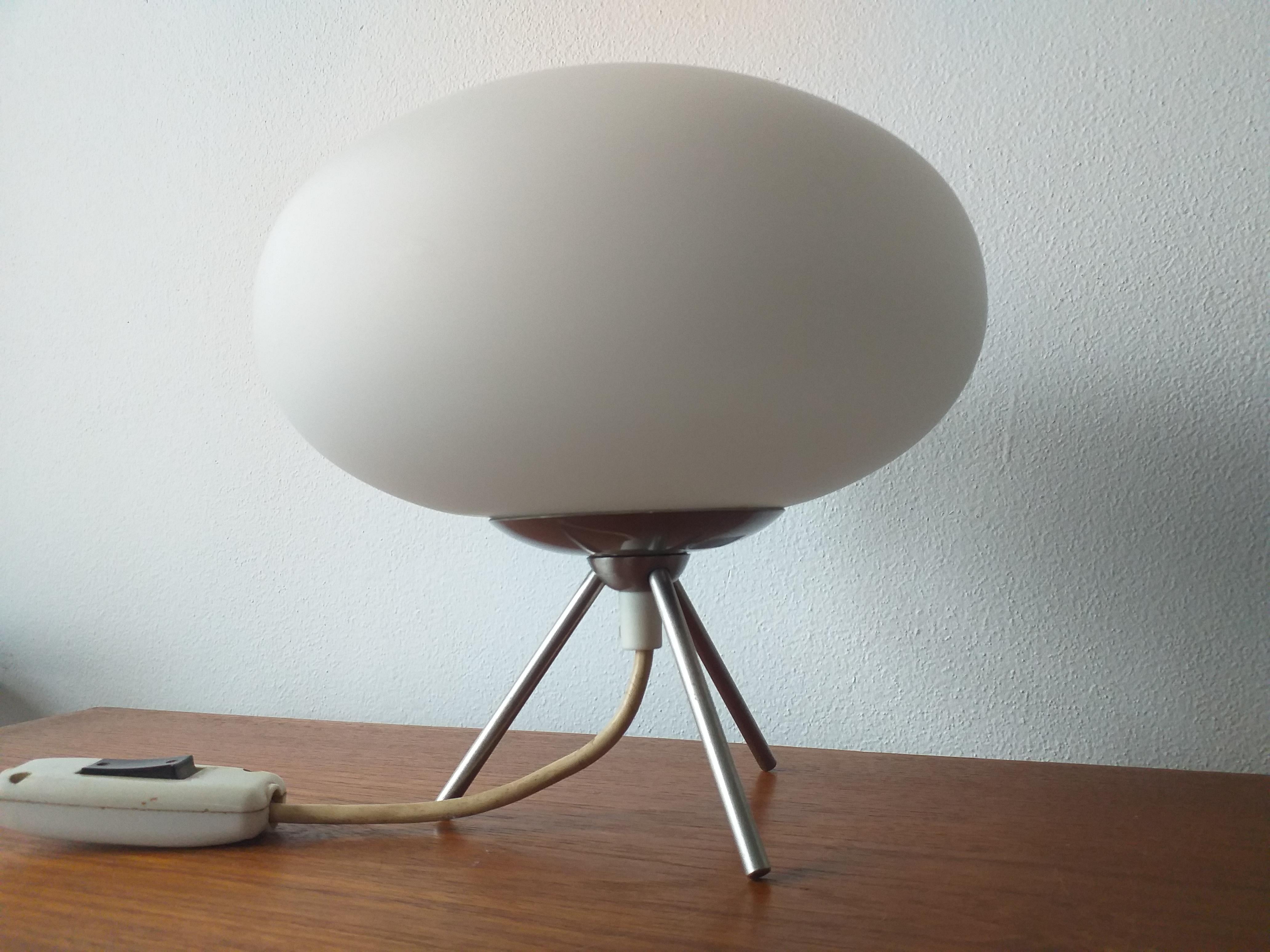 Midcentury Space Age Table Lamp, Italy, 1980s In Good Condition In Praha, CZ