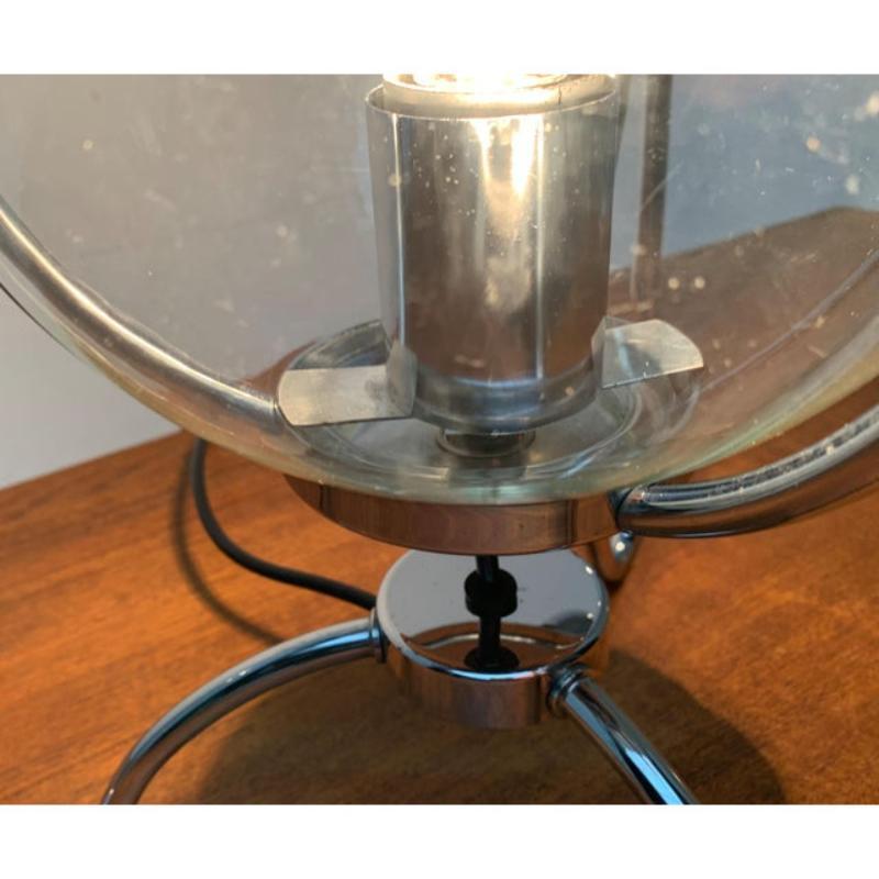 Mid-Century Space Age Tripod Globe Table Lamp, 1960s For Sale 6