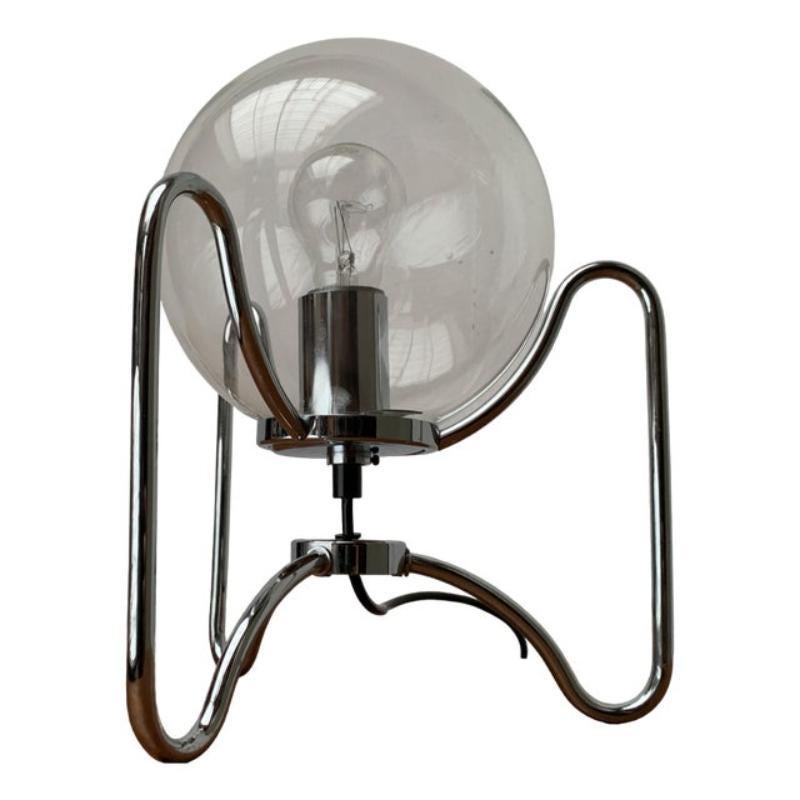 Lampe de table à globe tripode de l'A Space du milieu du siècle dernier, années 1960