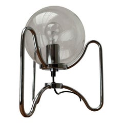 Mid-Century Space Age Dreibein-Kugel-Tischlampe, 1960er Jahre