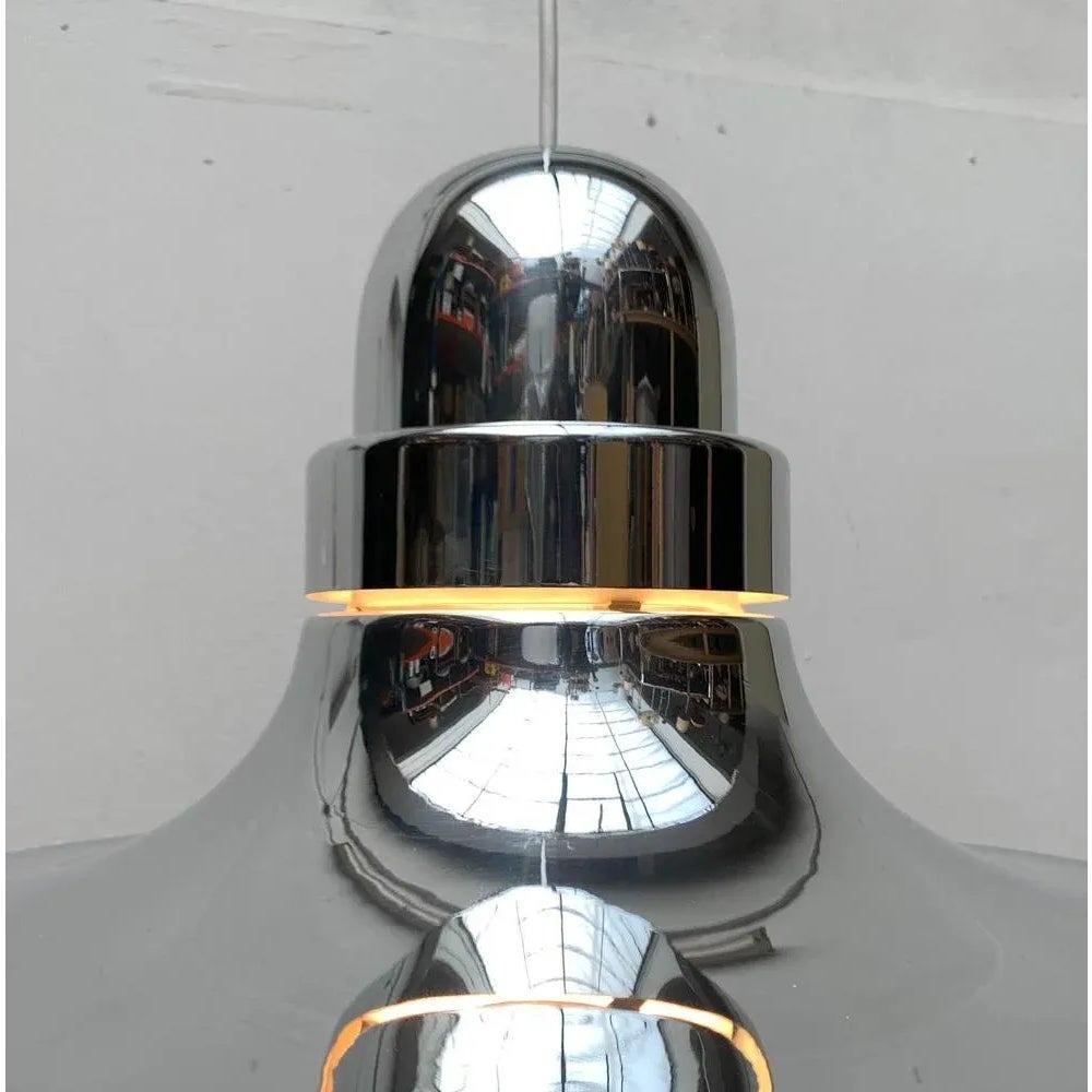 Lampada a sospensione a tulipano di metà secolo A Space AGE, anni '60 in vendita 2