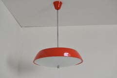 Midcentury Space Age UFO Pendant by Napako, 1970s