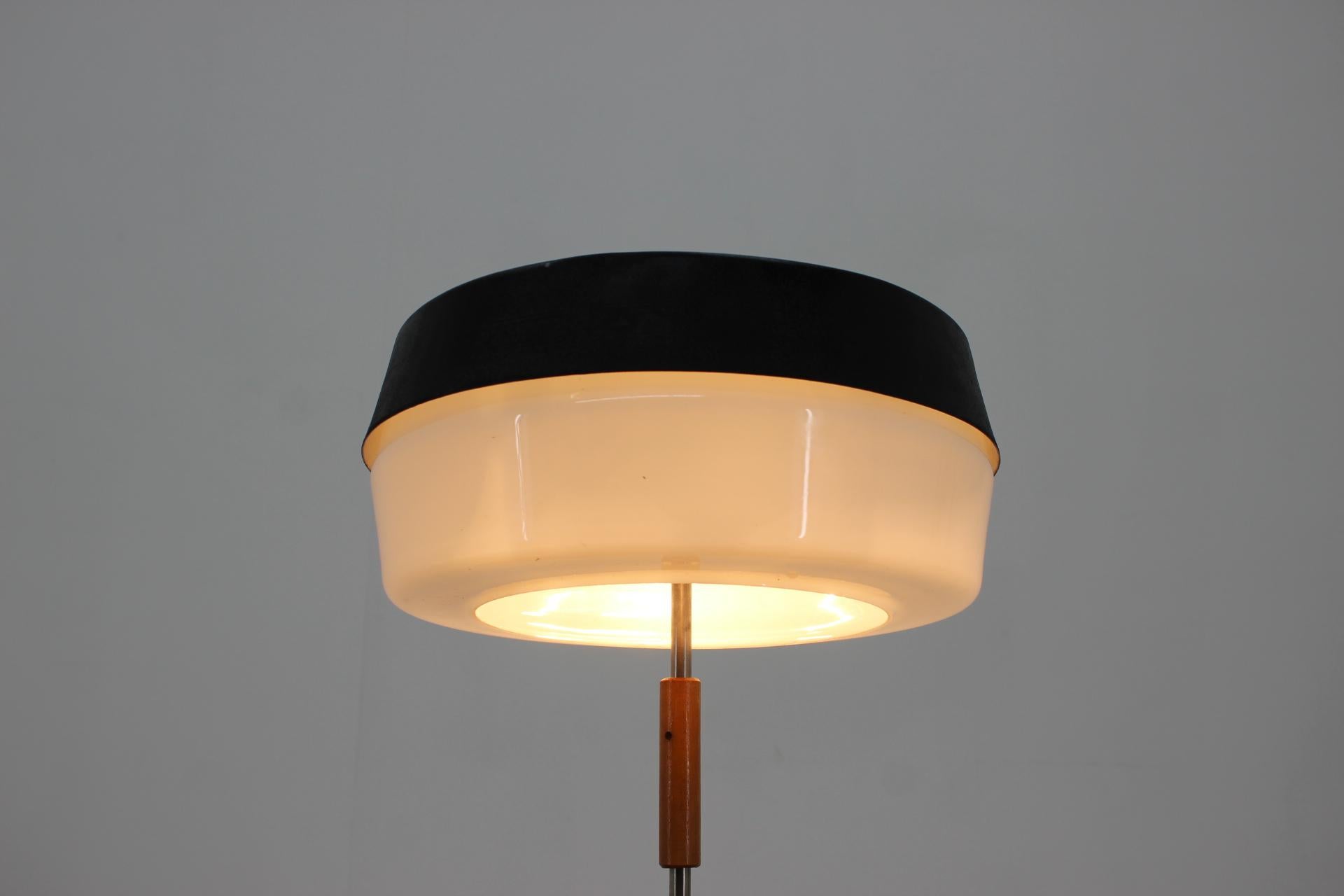 Czech Midcentury Space Age UFO Table Lamp, 1970s