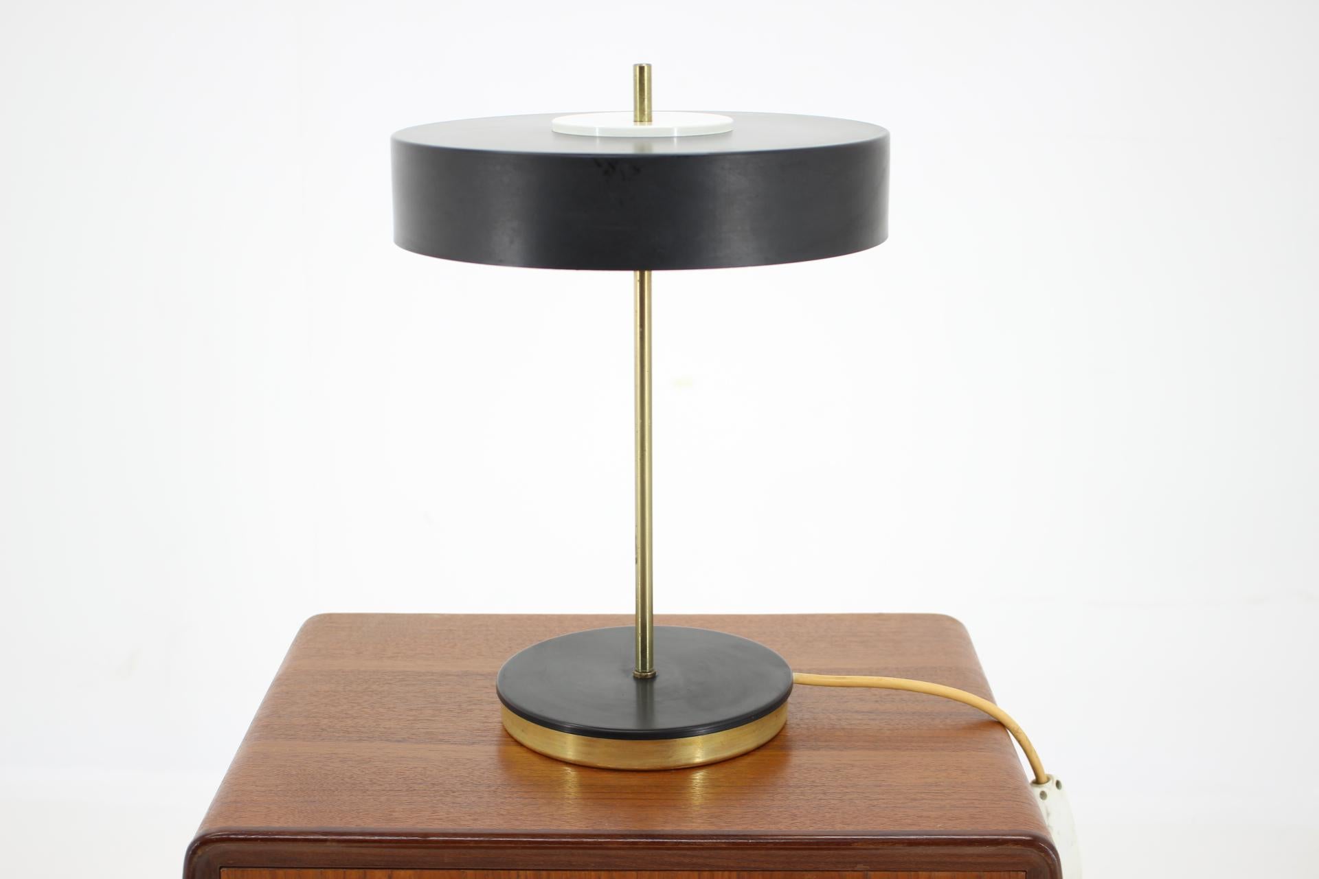 Czech Midcentury Space Age UFO Table Lamp, 1970s