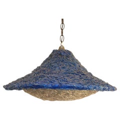 Mid-Century Spaghetti Saucer Pendant