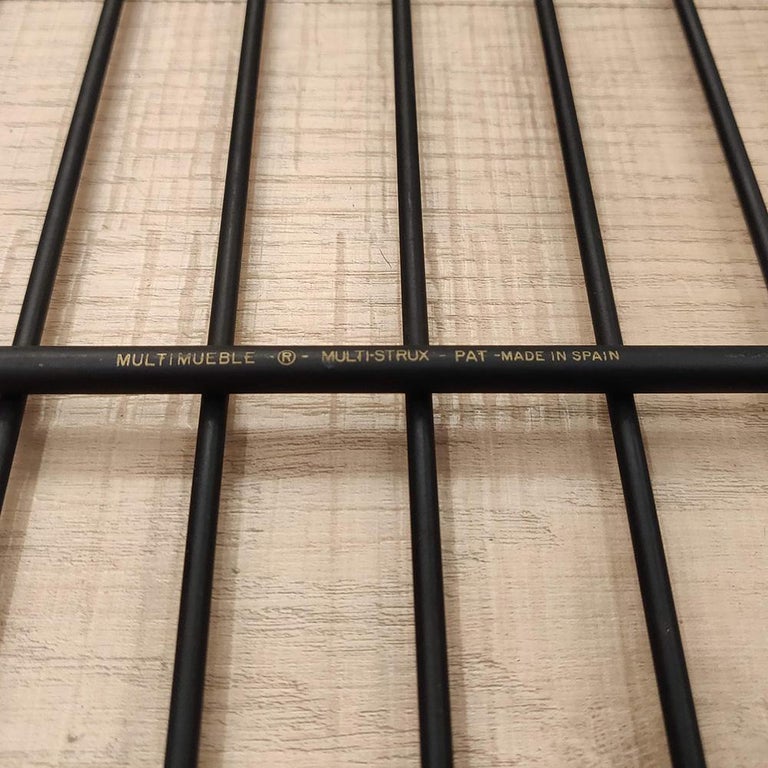 Midcentury Spanish Modular Shelving System Multistrux by Multimueble