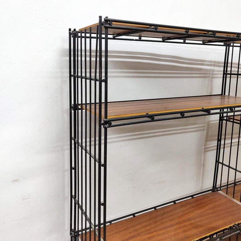 Midcentury Spanish Modular Shelving System Multistrux by Multimueble