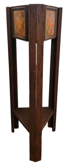 Mid Century Spanish Out Door Plant Stand