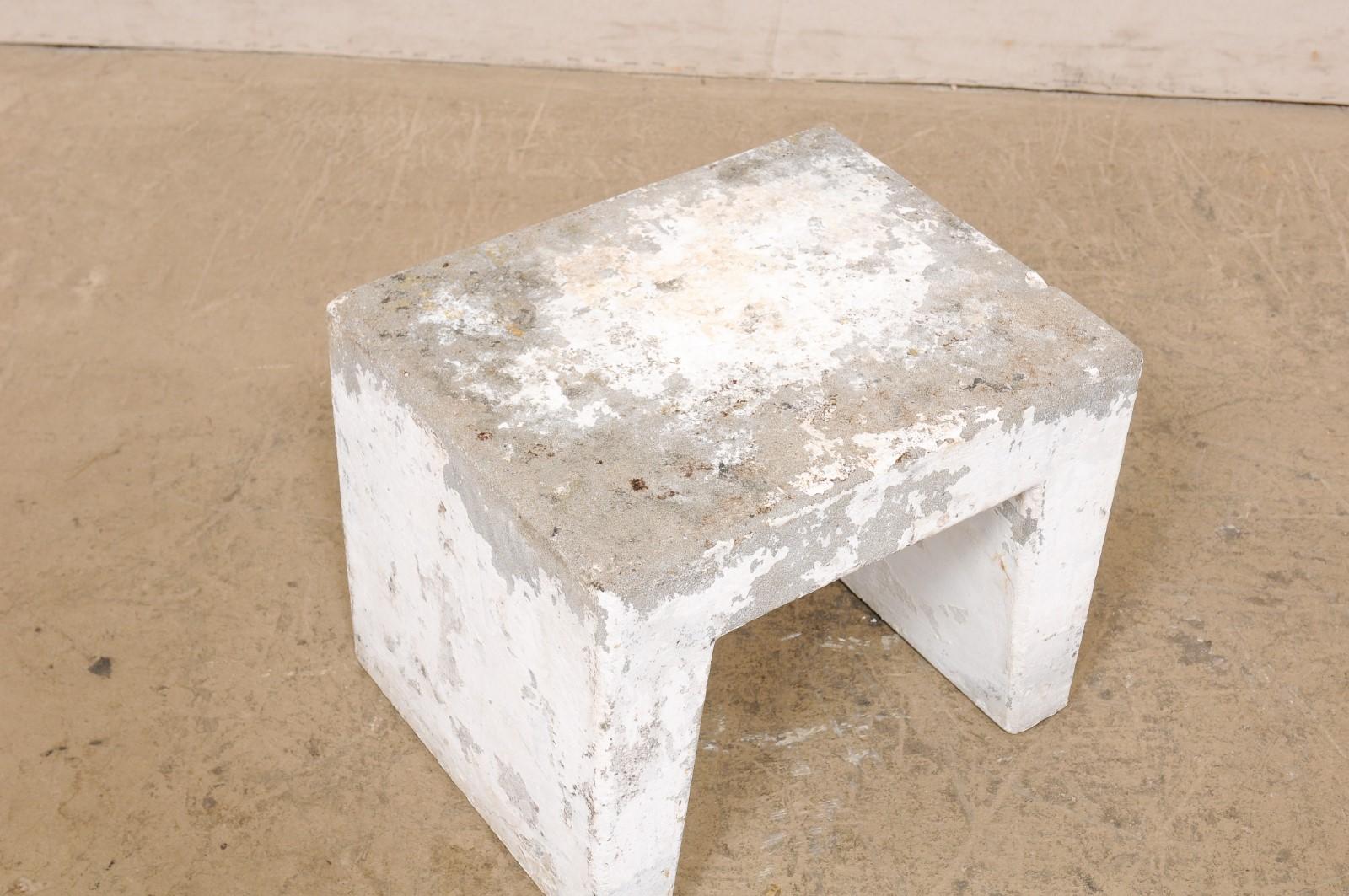 20th Century Midcentury Spanish Pair of Concrete Stands 'Could Be Drinks Tables' For Sale