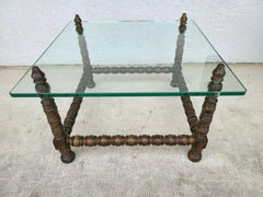 Mid Century Spanish Revival Coffee Side Center Table