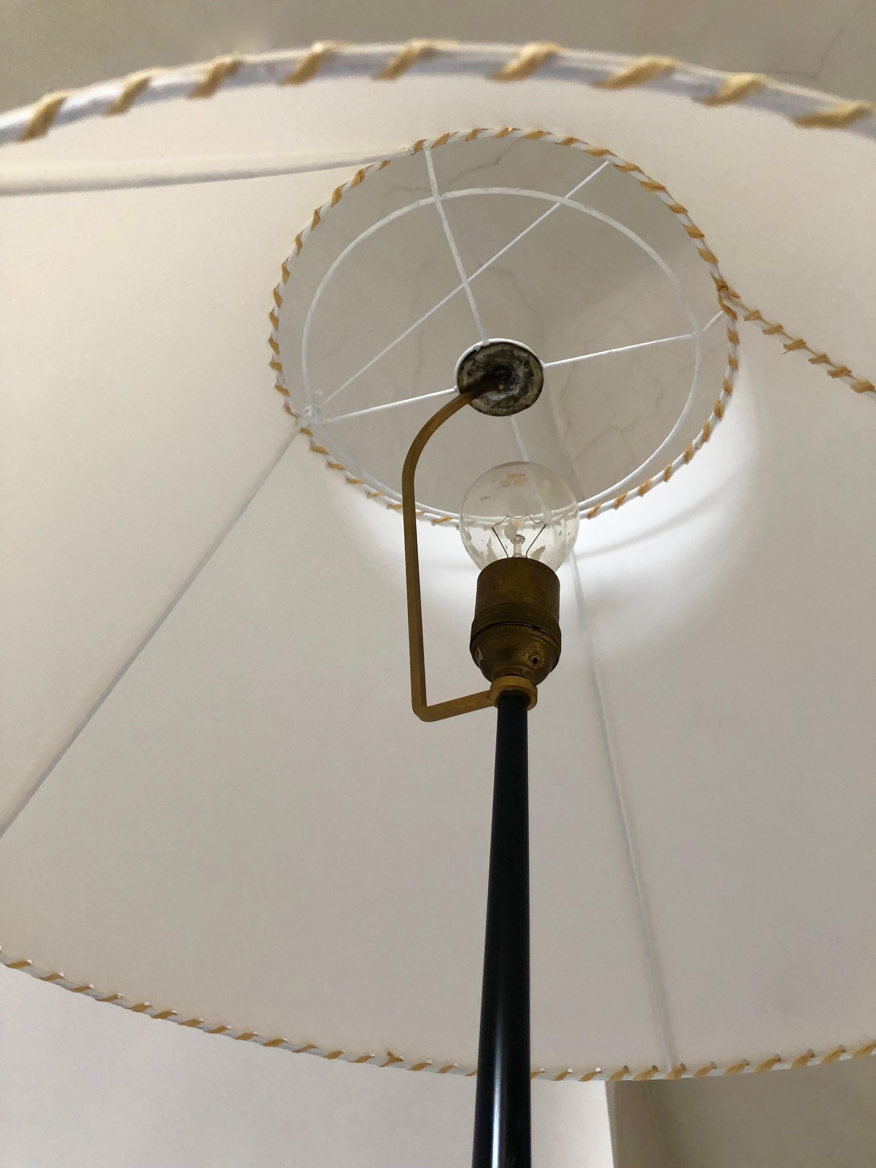 Speerlampe aus der Mitte des Jahrhunderts von Rupert Nikoll, Österreich im Zustand „Gut“ im Angebot in Vienna, Austria