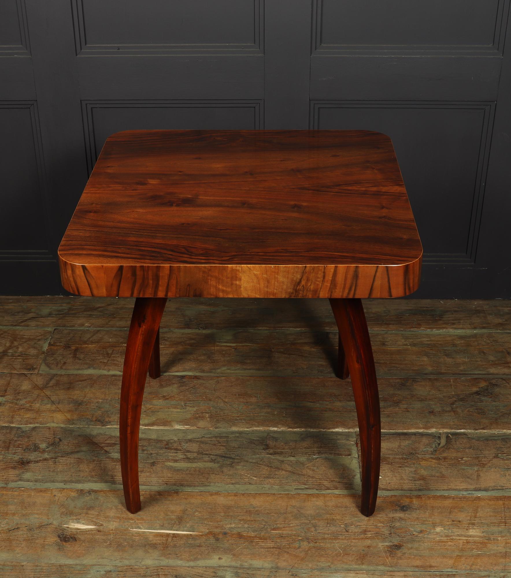 Early 20th Century Mid Century Spider Table by Jindrich Halabala