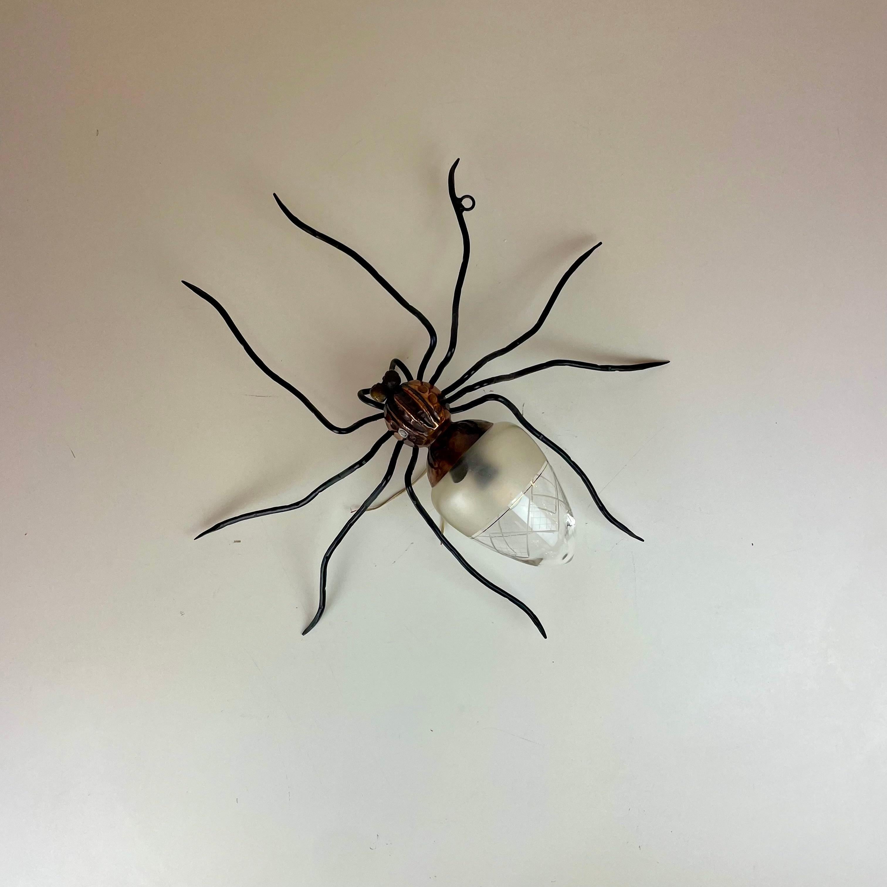 Lámpara de pared Araña de mediados de siglo, años 60 en venta 6