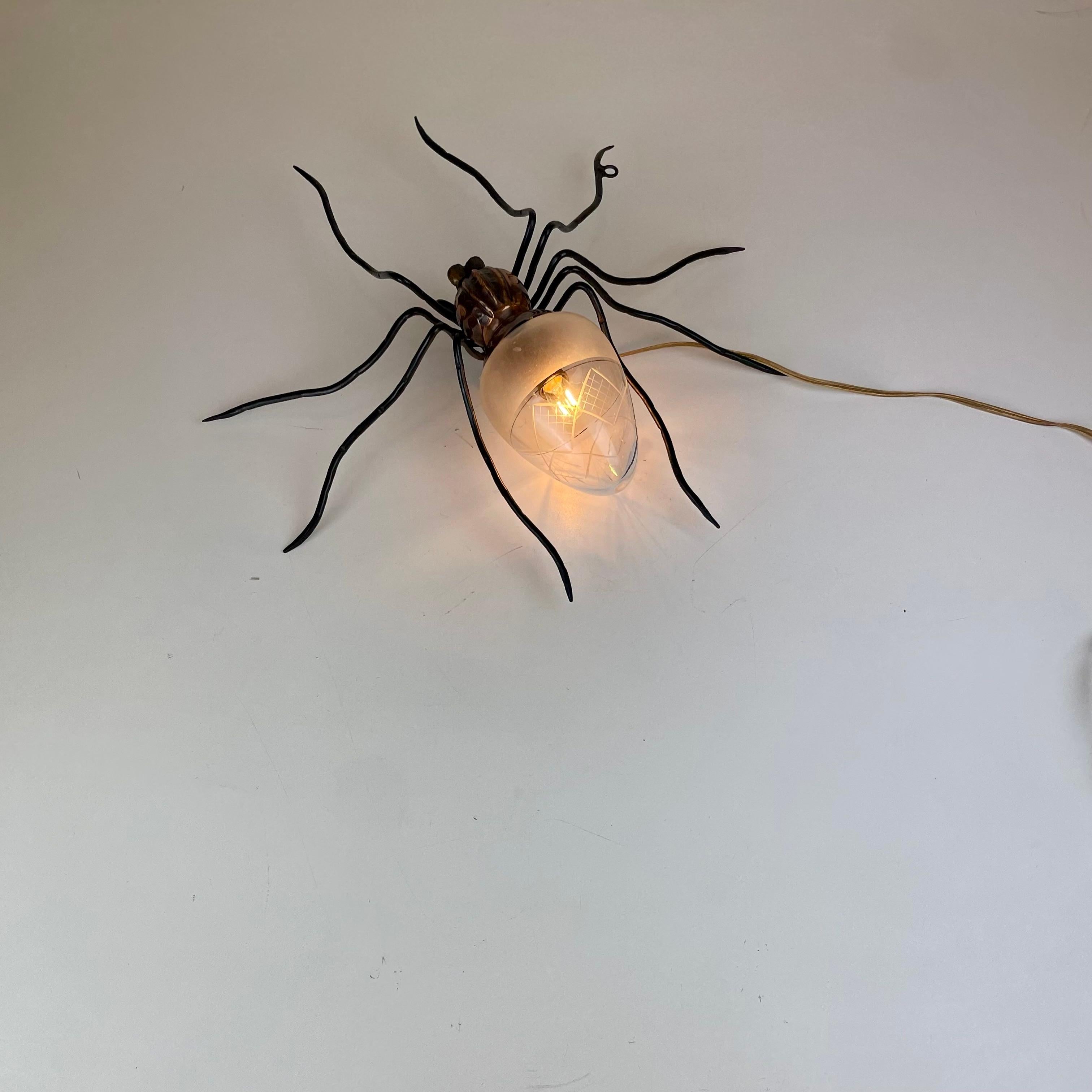 Lámpara de pared Araña de mediados de siglo, años 60 en venta 7