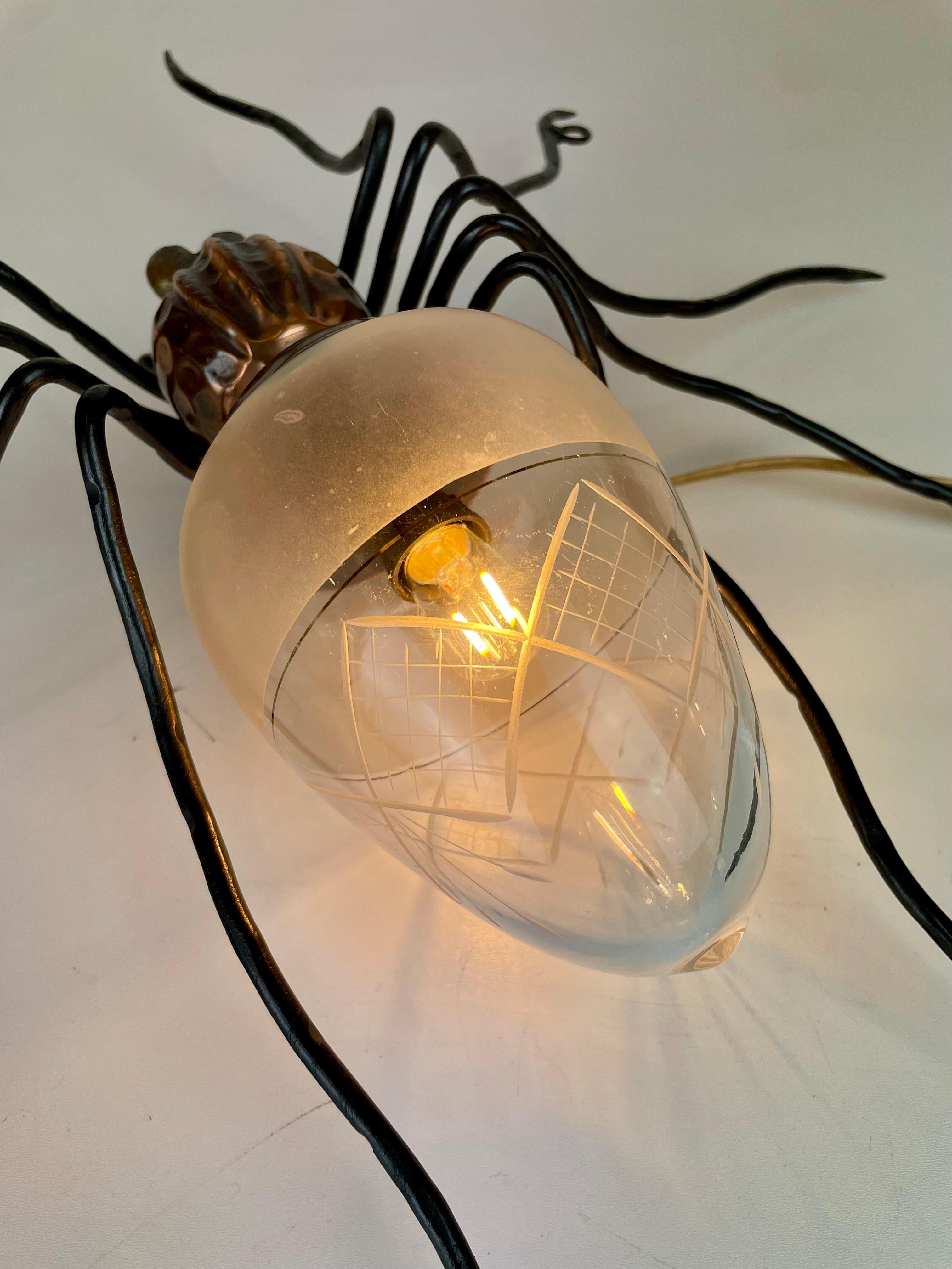 Lámpara de pared Araña de mediados de siglo, años 60 en venta 13