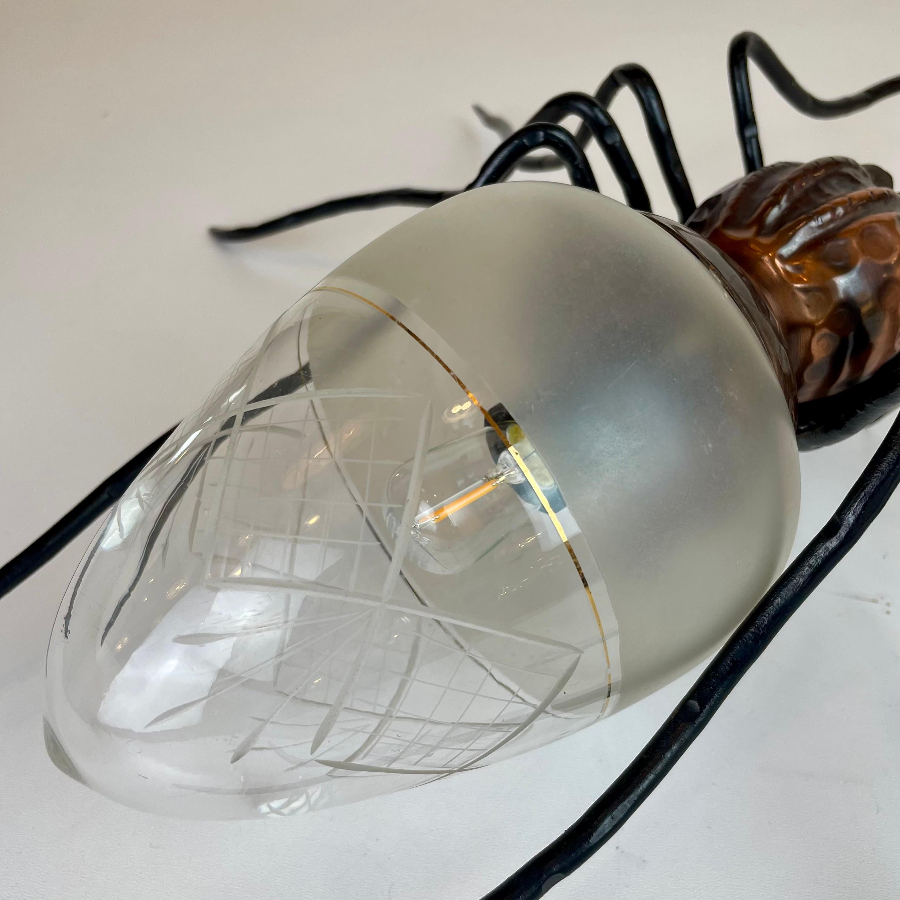 Lámpara de pared Araña de mediados de siglo, años 60 Italiano en venta