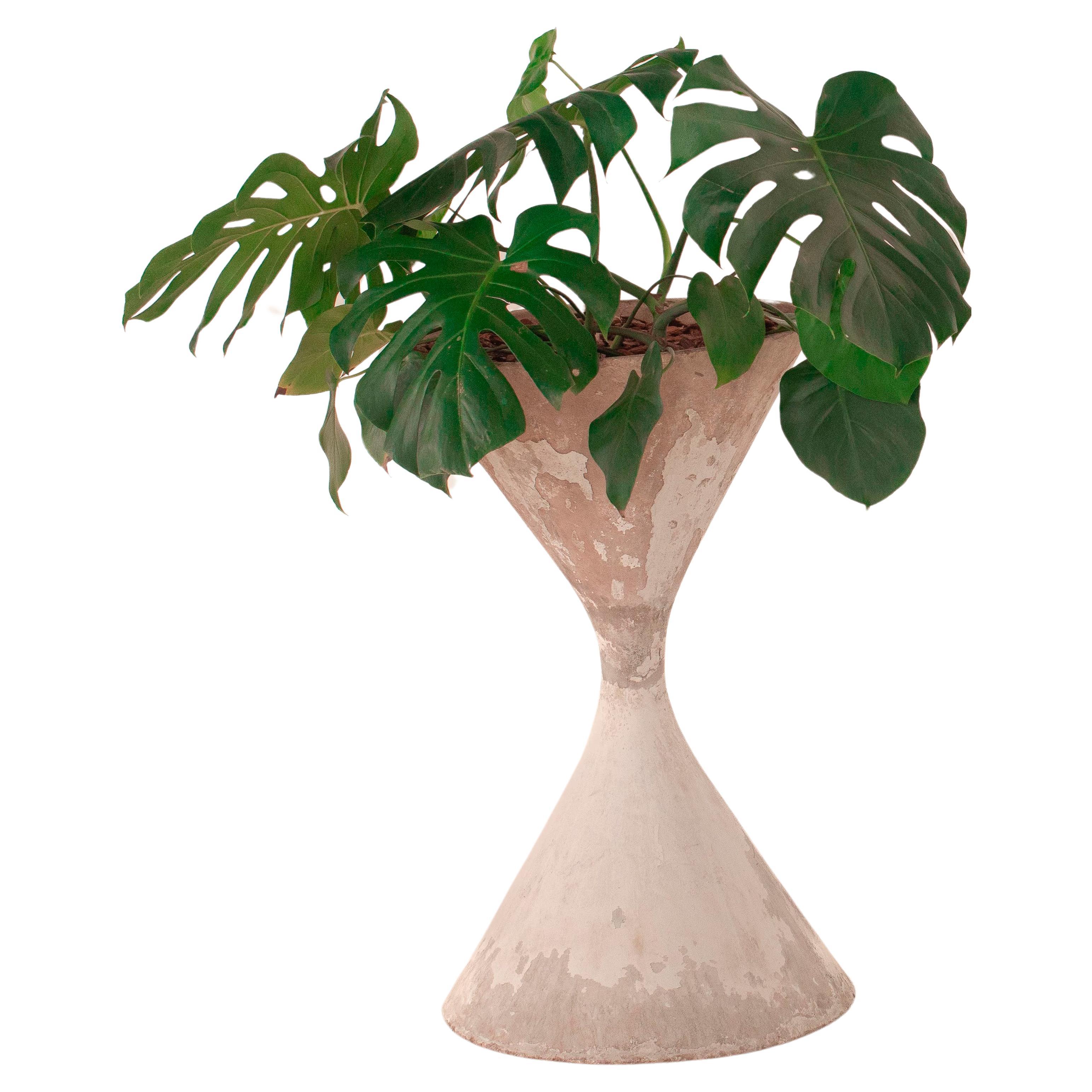 Mid-Century Spindel Planter by Willy Guhl for Eternit Brazil, c. 1970