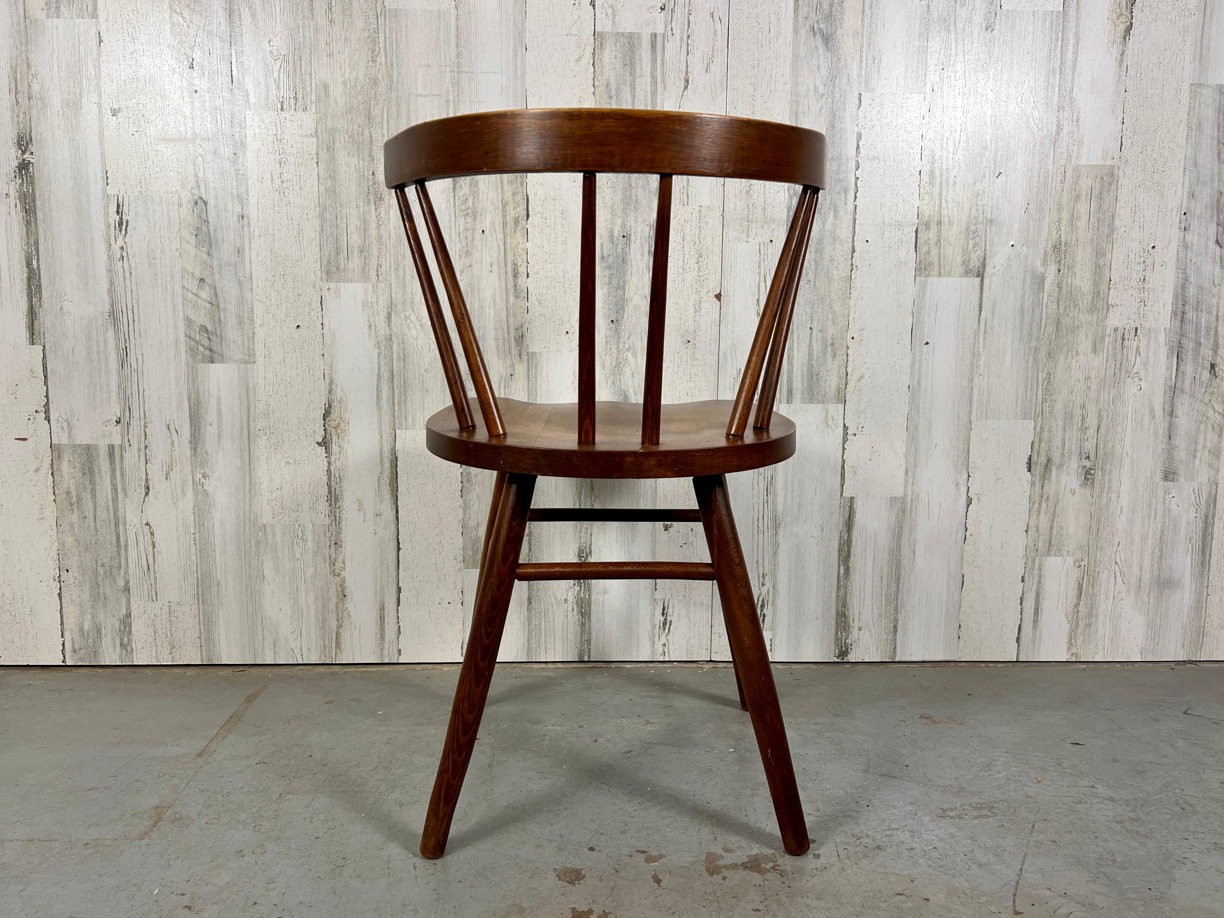 Mid-Century Spindle Chair For Sale 7