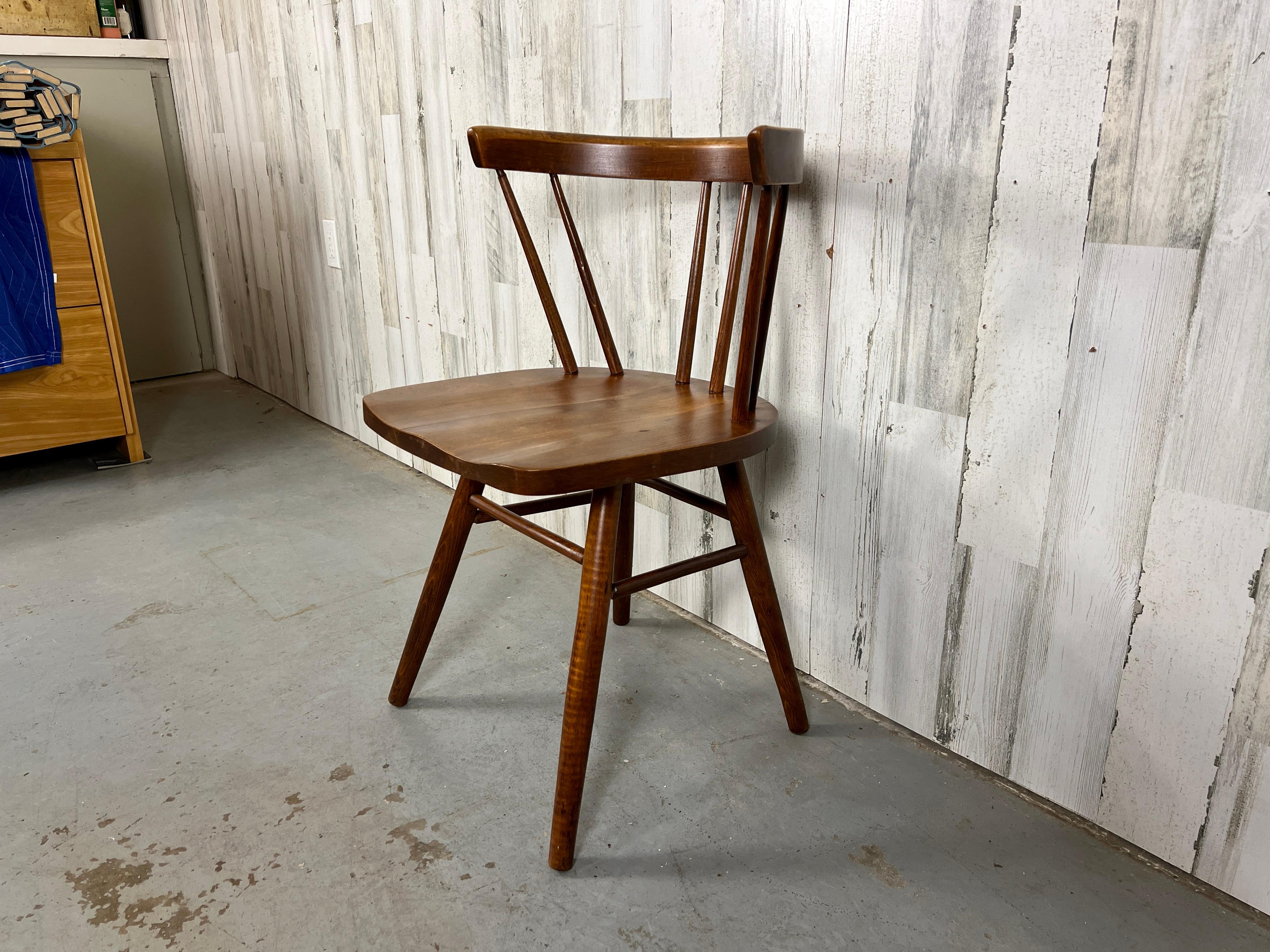 Mid-Century Spindle Chair For Sale 1