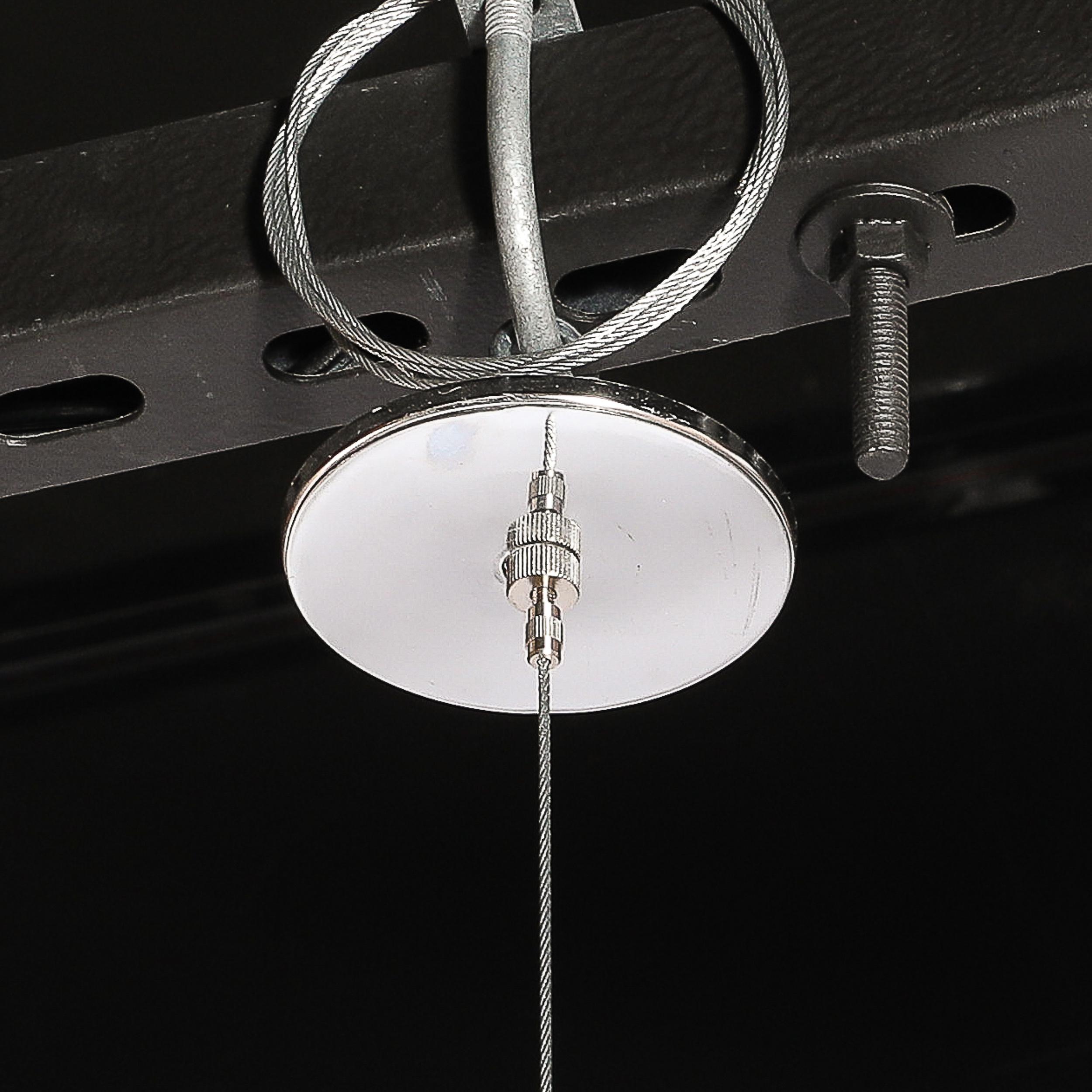 Escultura colgante espiral de acero inoxidable de mediados de siglo 1/100 firmada Erwin Hauer en venta 11