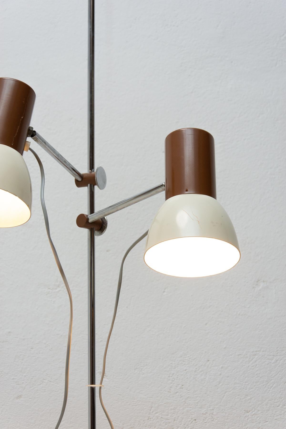 Scandinavian Modern Midcentury Spot Floor Lamp, Designed by Josef Hurka, 1960s