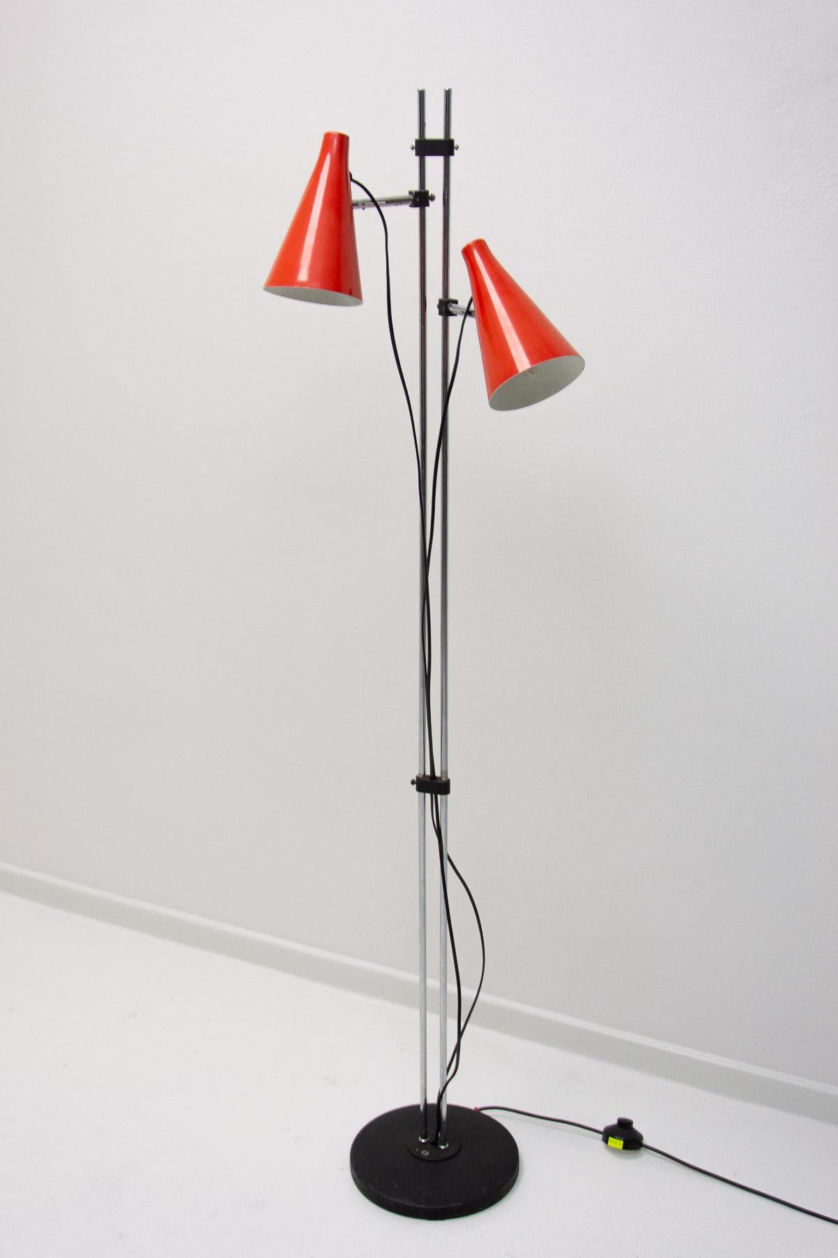 Mid-Century Modern Mid-century spot floor lamp, designed by Josef Hurka, 1960’s For Sale