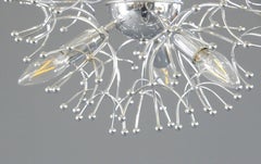 Mid Century Sputnik Pendant Light By Sciolari Circa 1960s