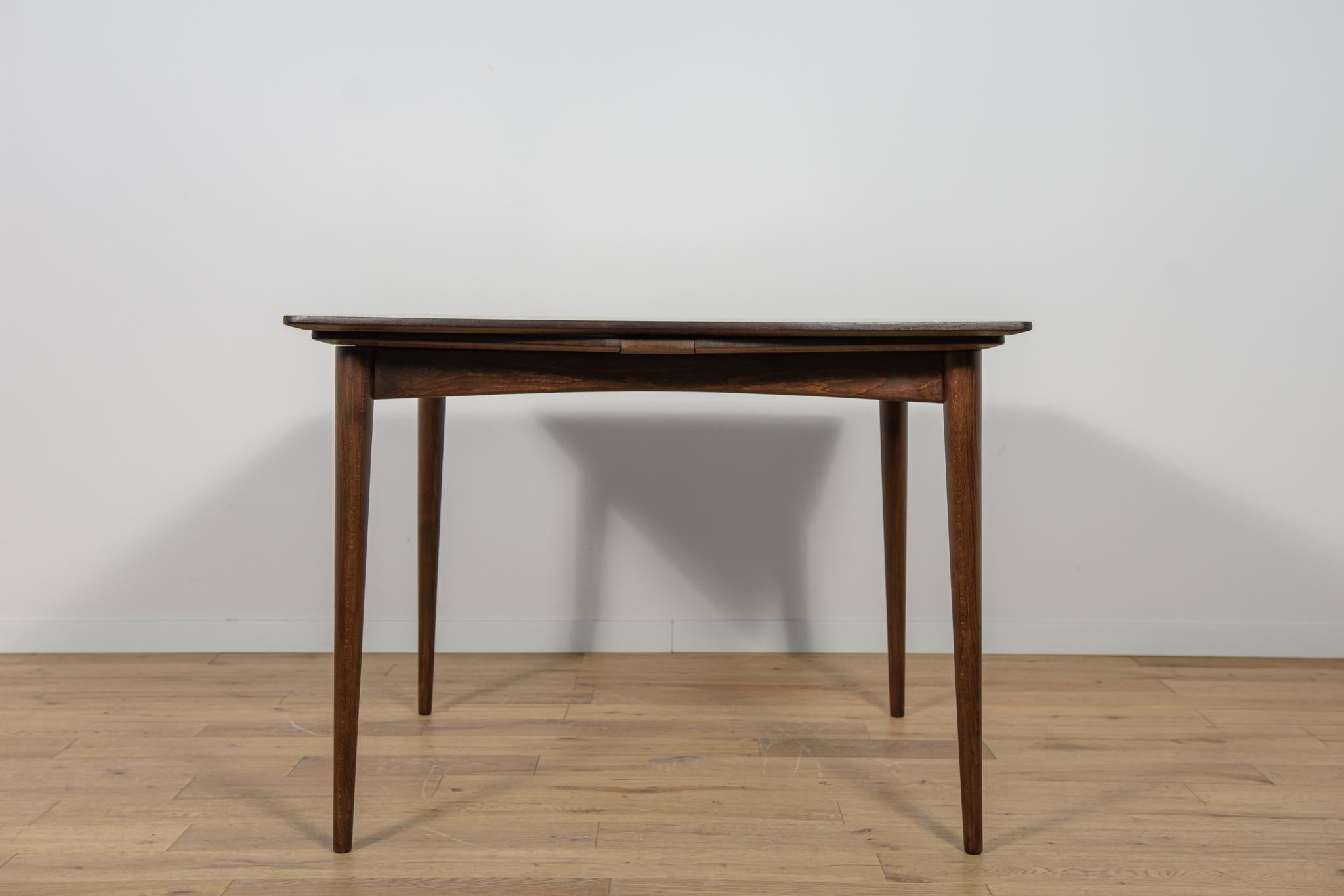 Mid-Century Modern Carré du milieu du siècle  Table de salle à manger extensible en palissandre, Danemark, années 1960 en vente