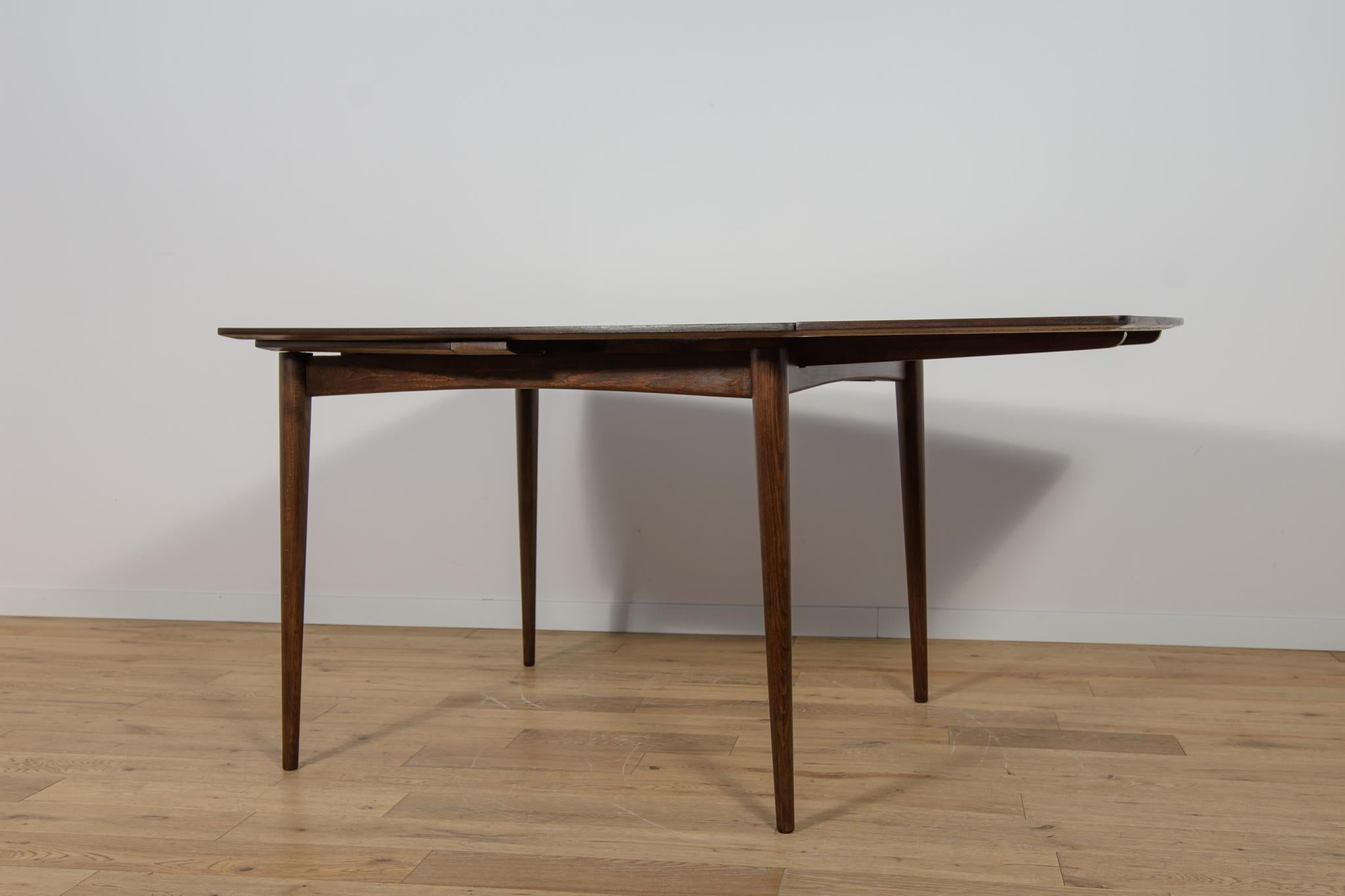 Carré du milieu du siècle  Table de salle à manger extensible en palissandre, Danemark, années 1960 en vente 1