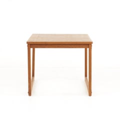 Mid Century Square Teak Side End Table