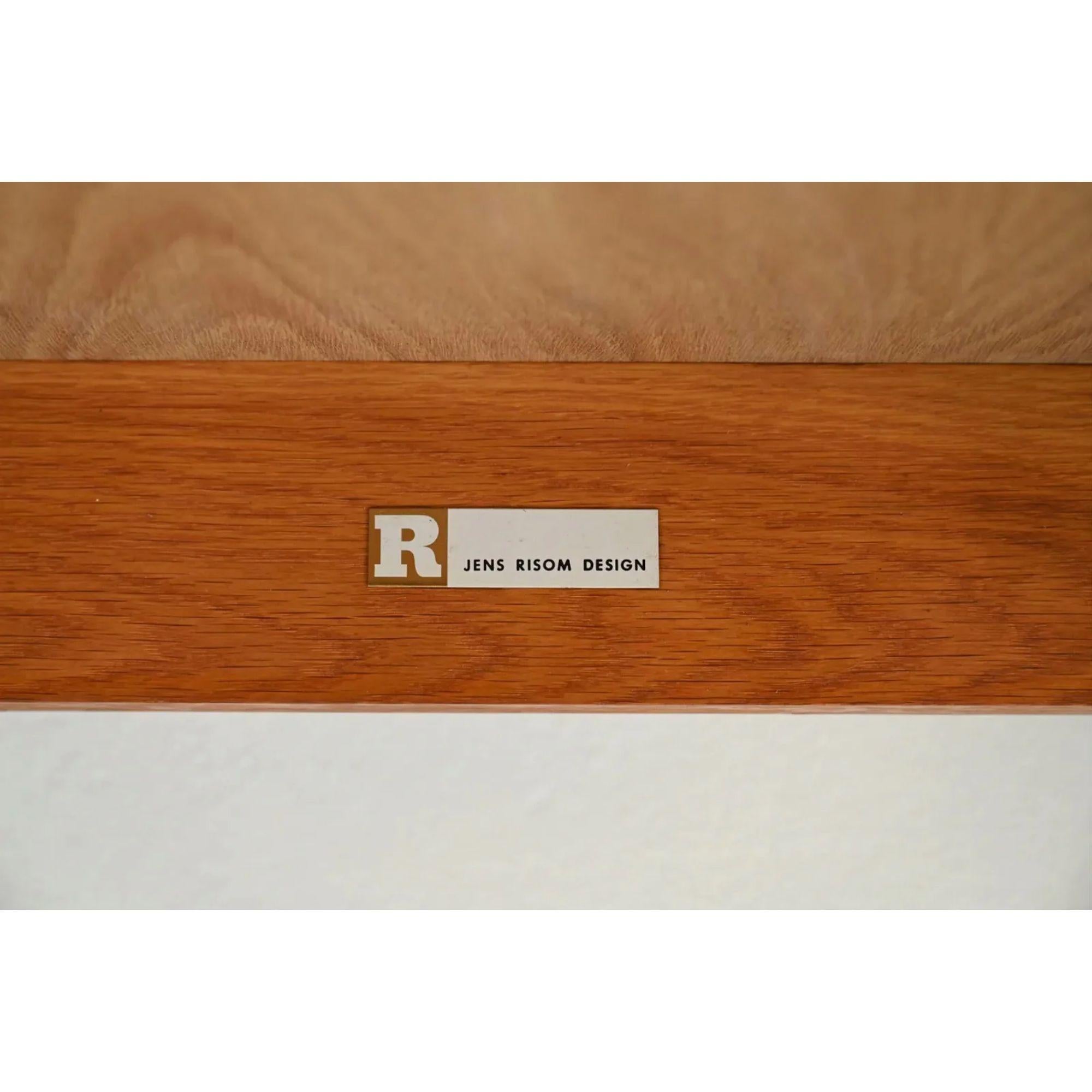 Midcentury Square Wood Coffee Table by Jens Risom, 1960s 4