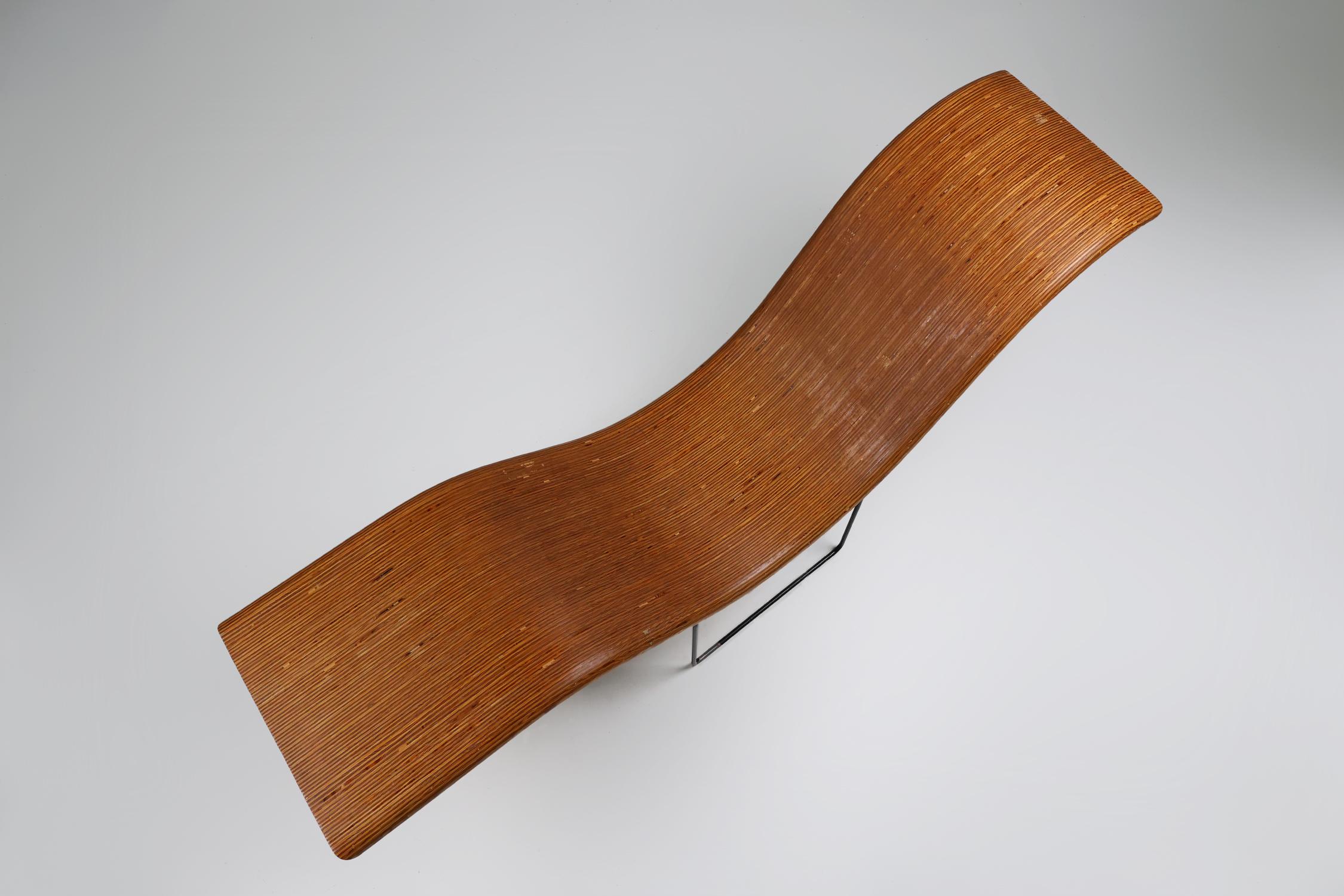Fauteuil de salon en stratifié du milieu du siècle dernier par Tiller Lesser, Allemagne 1990 en vente 3