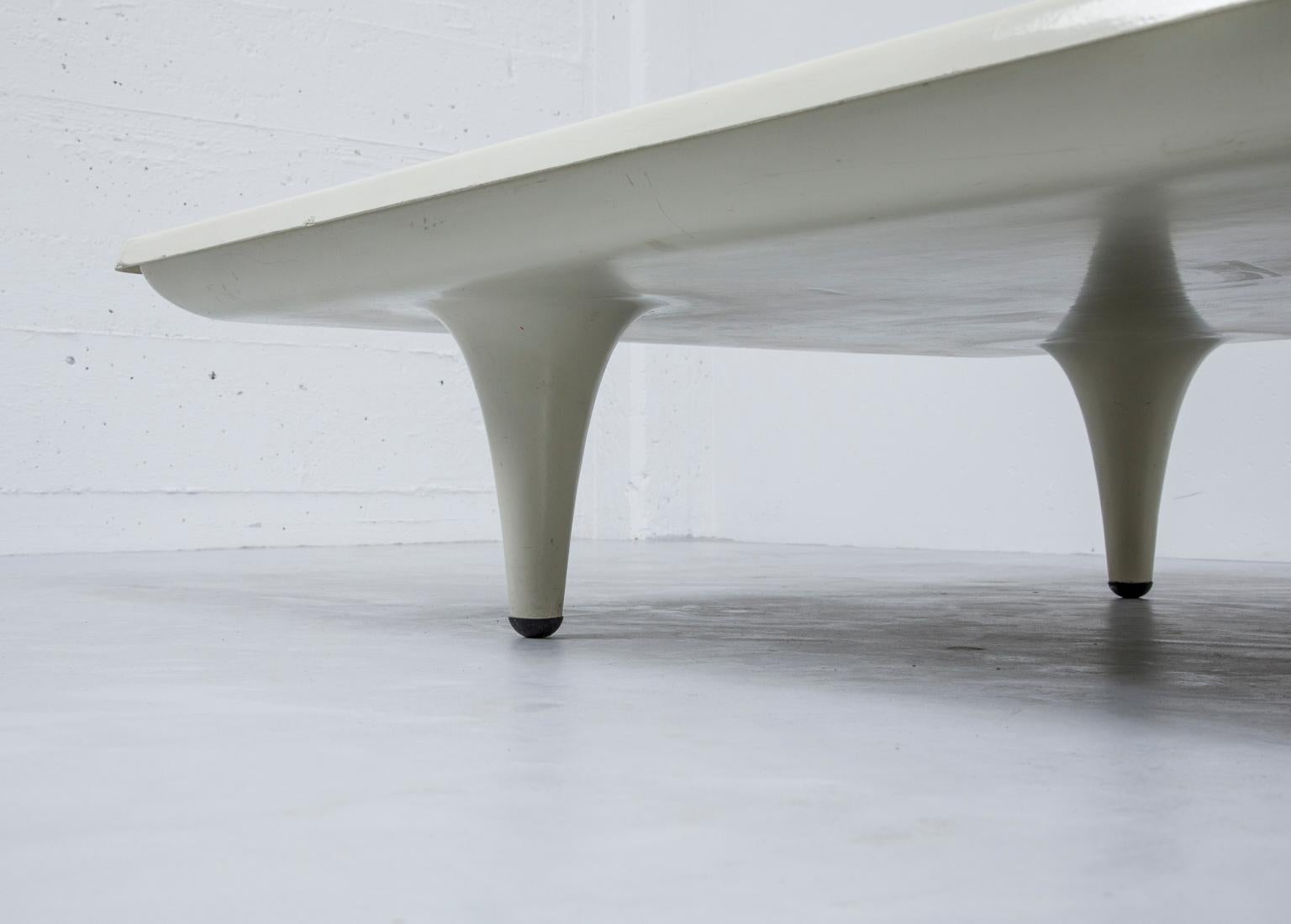 White Midcentury Stackable Daybed by Andreas Christen for H.P. Spengler, 1960s  For Sale 2