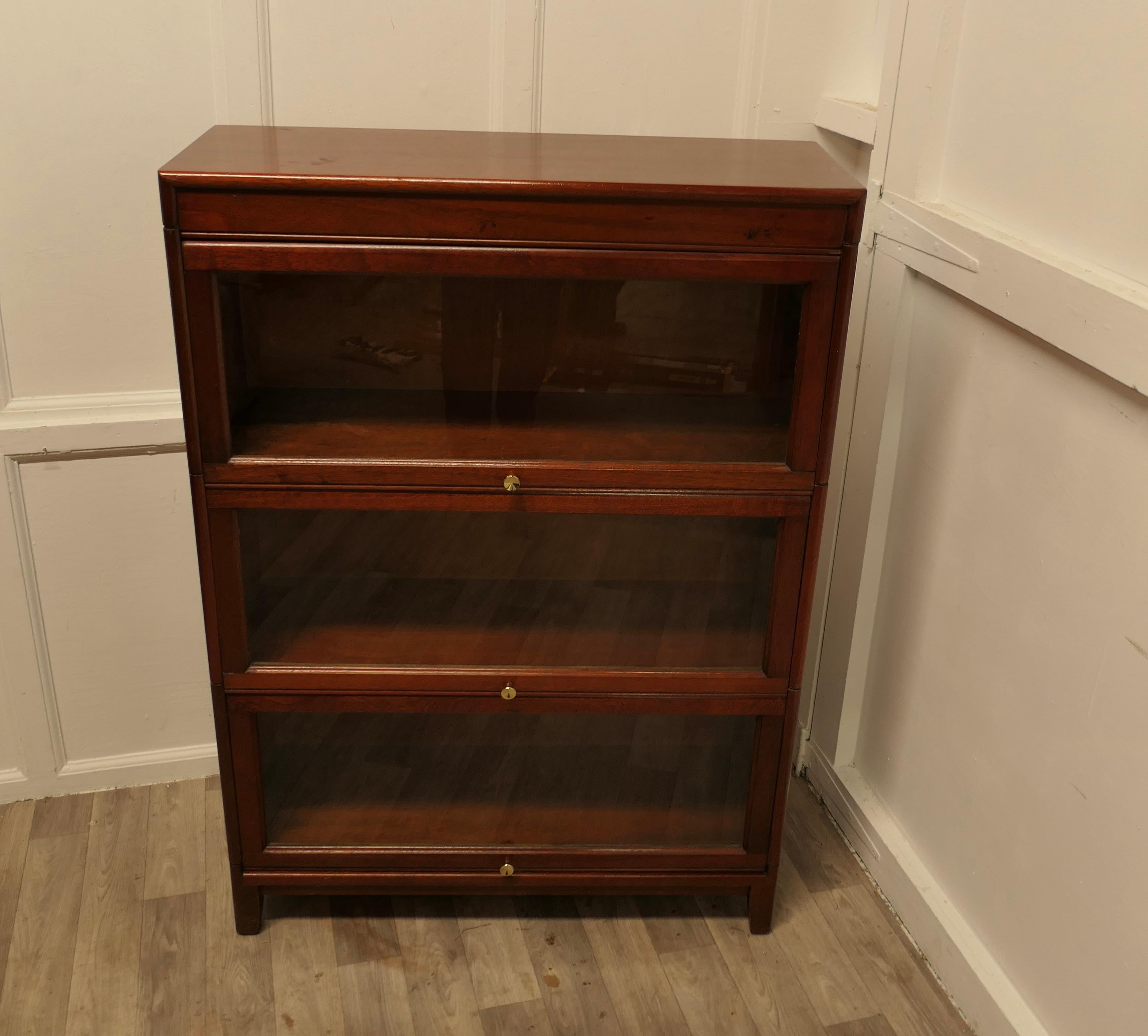 Mid-Century Modern Mid Century Stacking Barristers Bookcase or Filing Cabinet For Sale