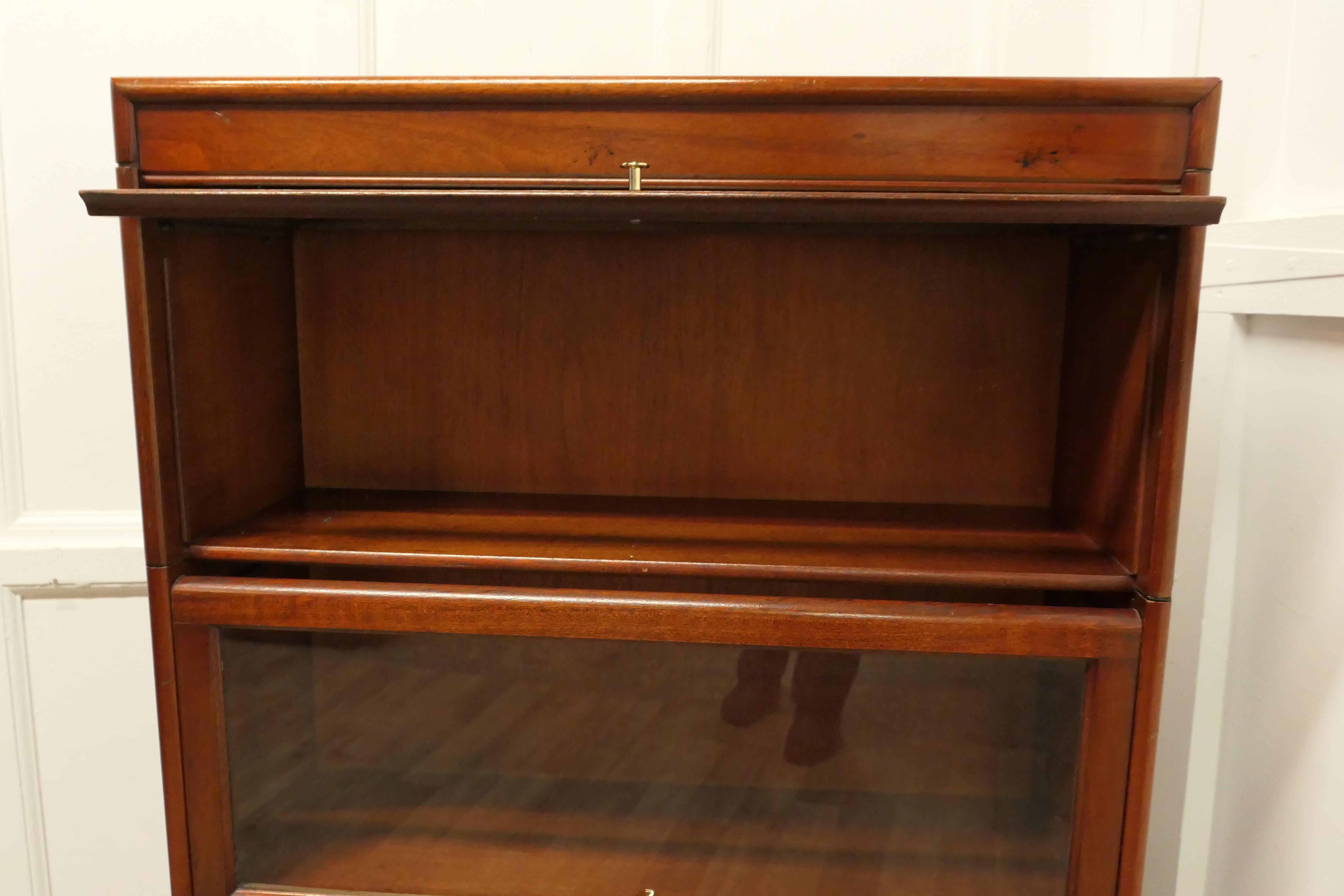 Mid Century Stacking Barristers Bookcase or Filing Cabinet For Sale 1