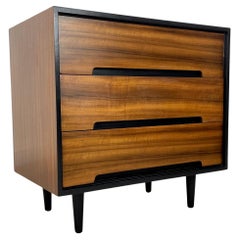 Vintage Midcentury Stag Walnut Chest of Drawers