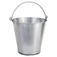 Mid century stainless steel bucket