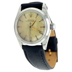 Mid-Century Stainless Steel Rolex Oyster Speedking, Circa 1954