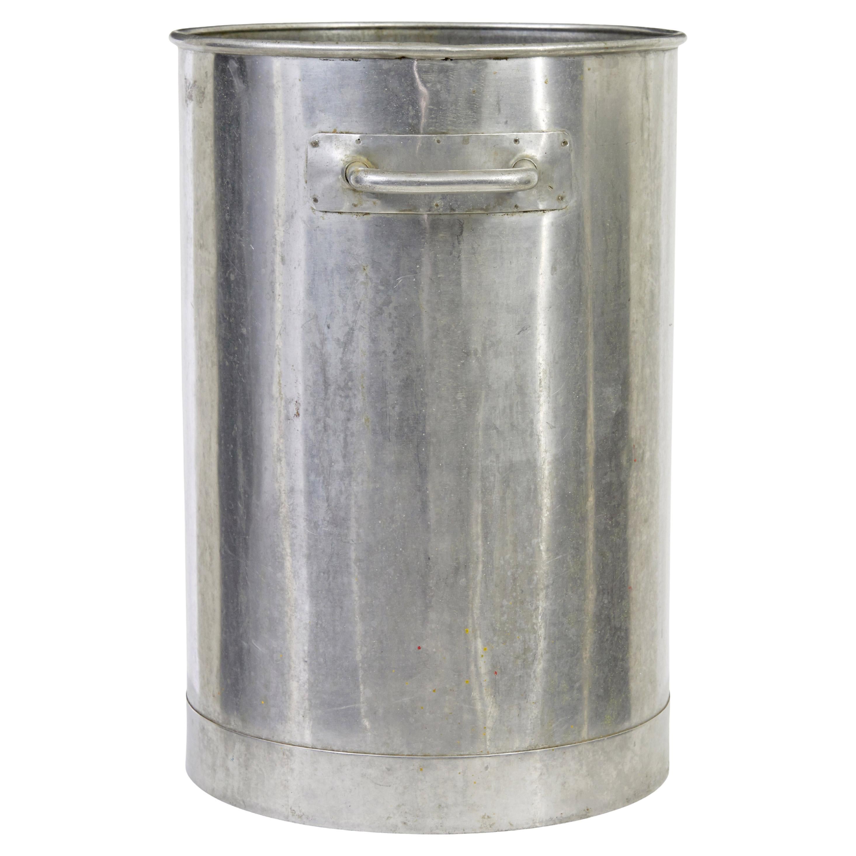 Mid century stainless steel vessel
