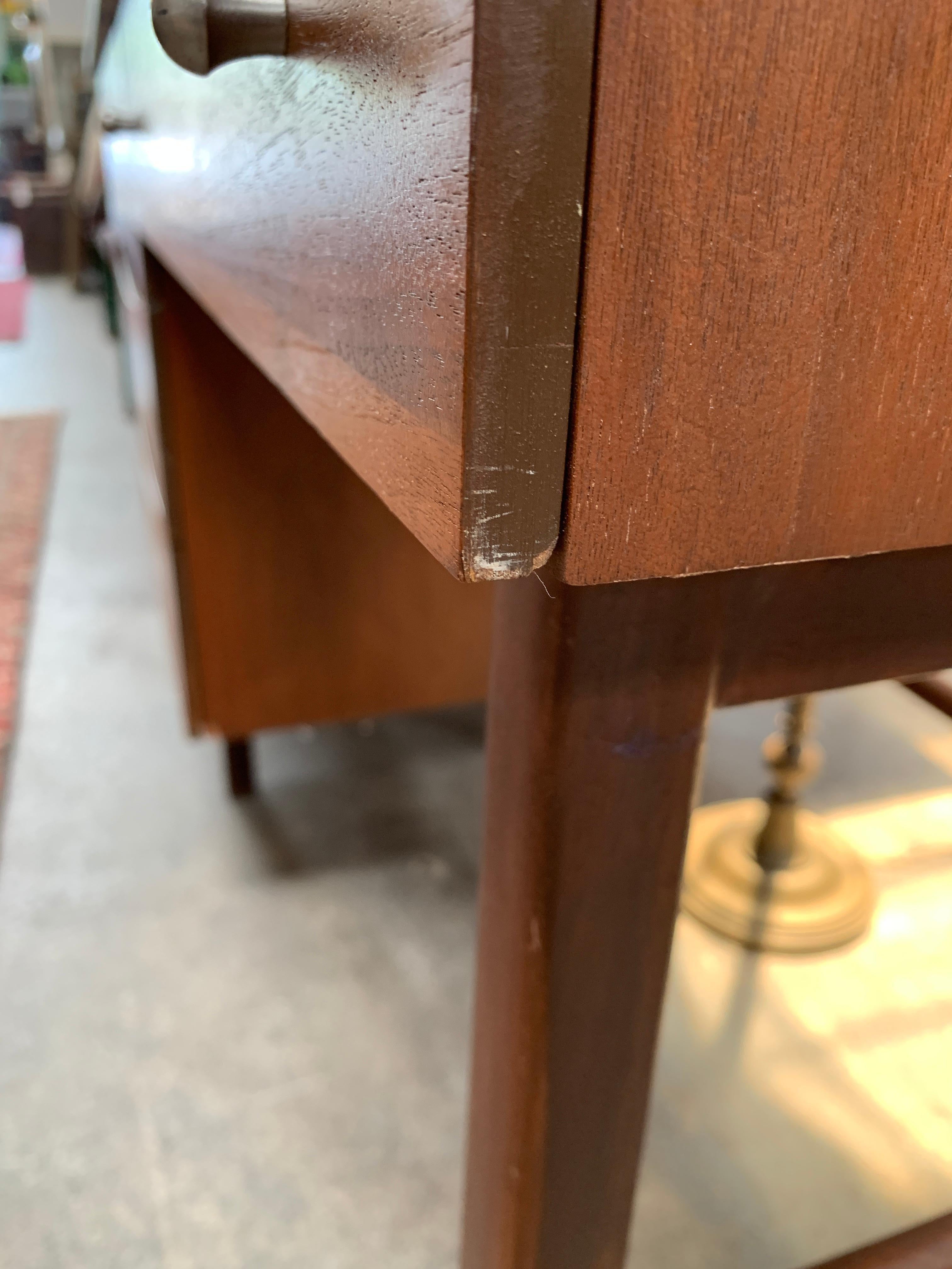 20th Century Mid Century Stanley Furniture Desk