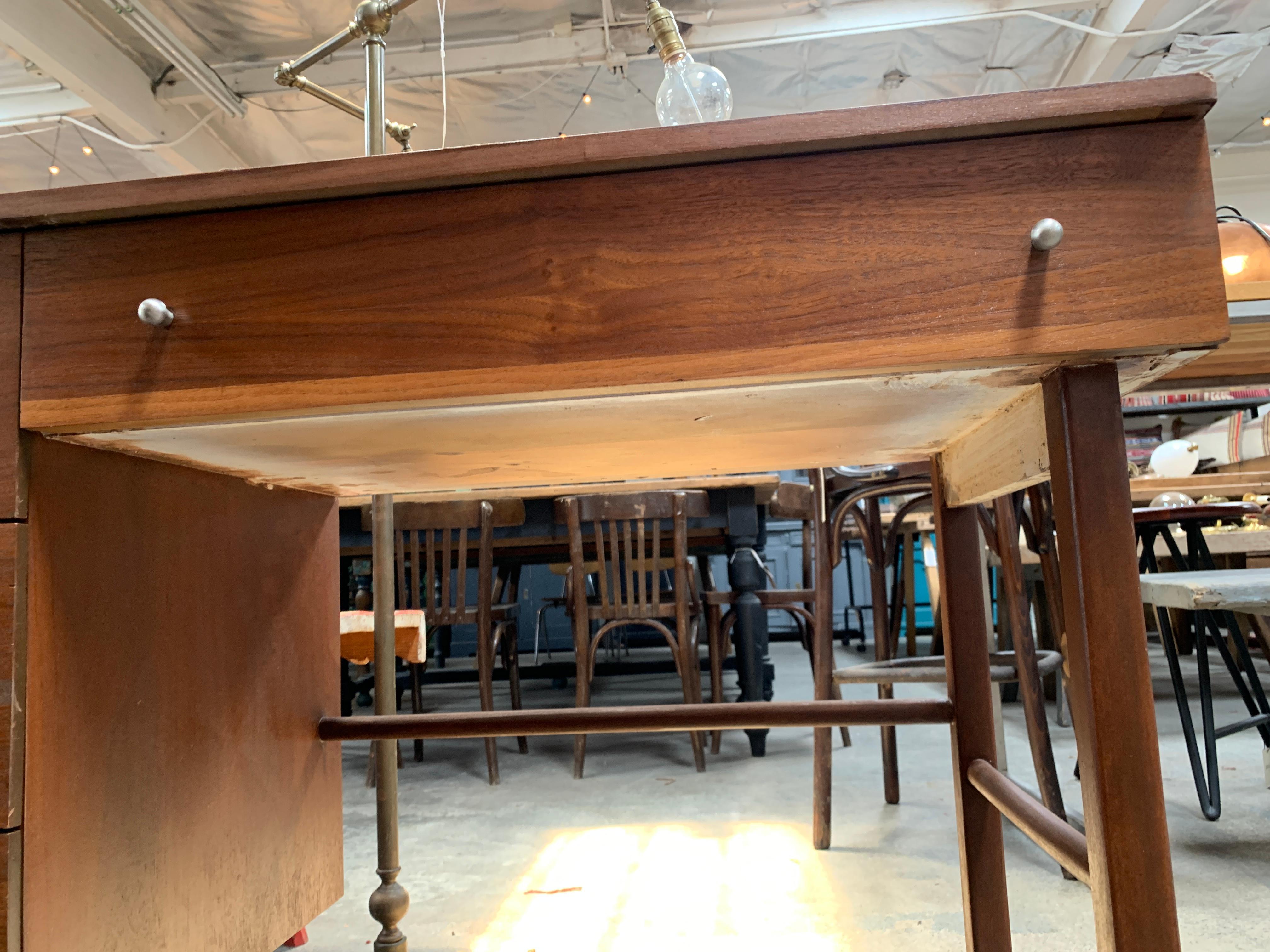 American Mid Century Stanley Furniture Desk