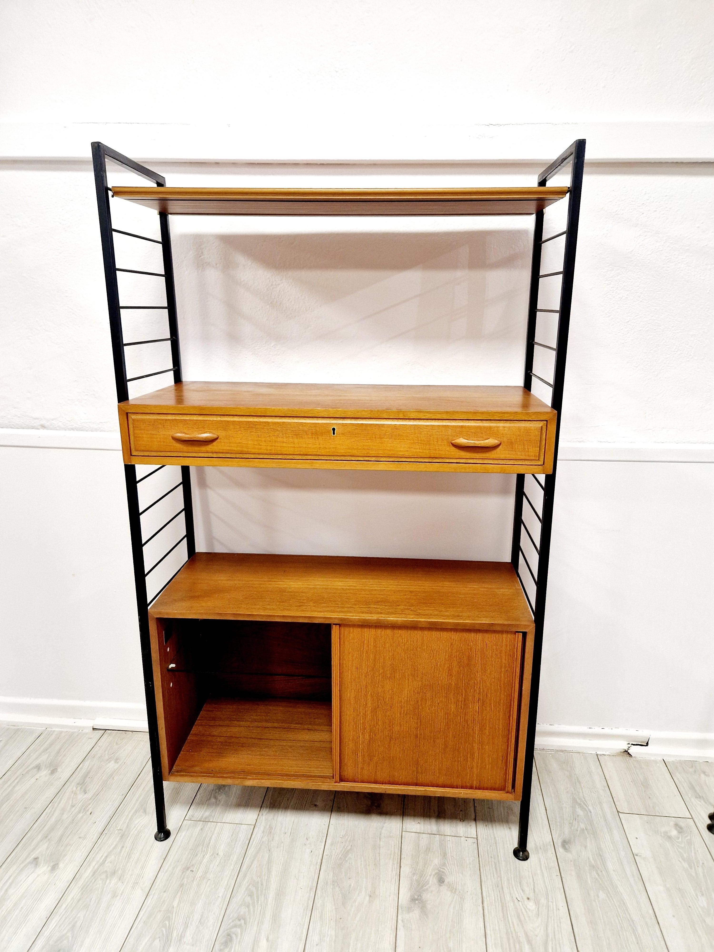 Mid-Century Modern Mid Century Staples Ladderax Shelving Cupboard