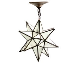 Set of Mid Century Star Shaped Lanterns, Sold Individually