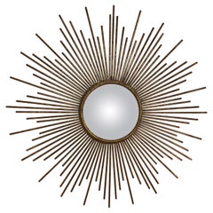 Mid Century Starburst Mirror