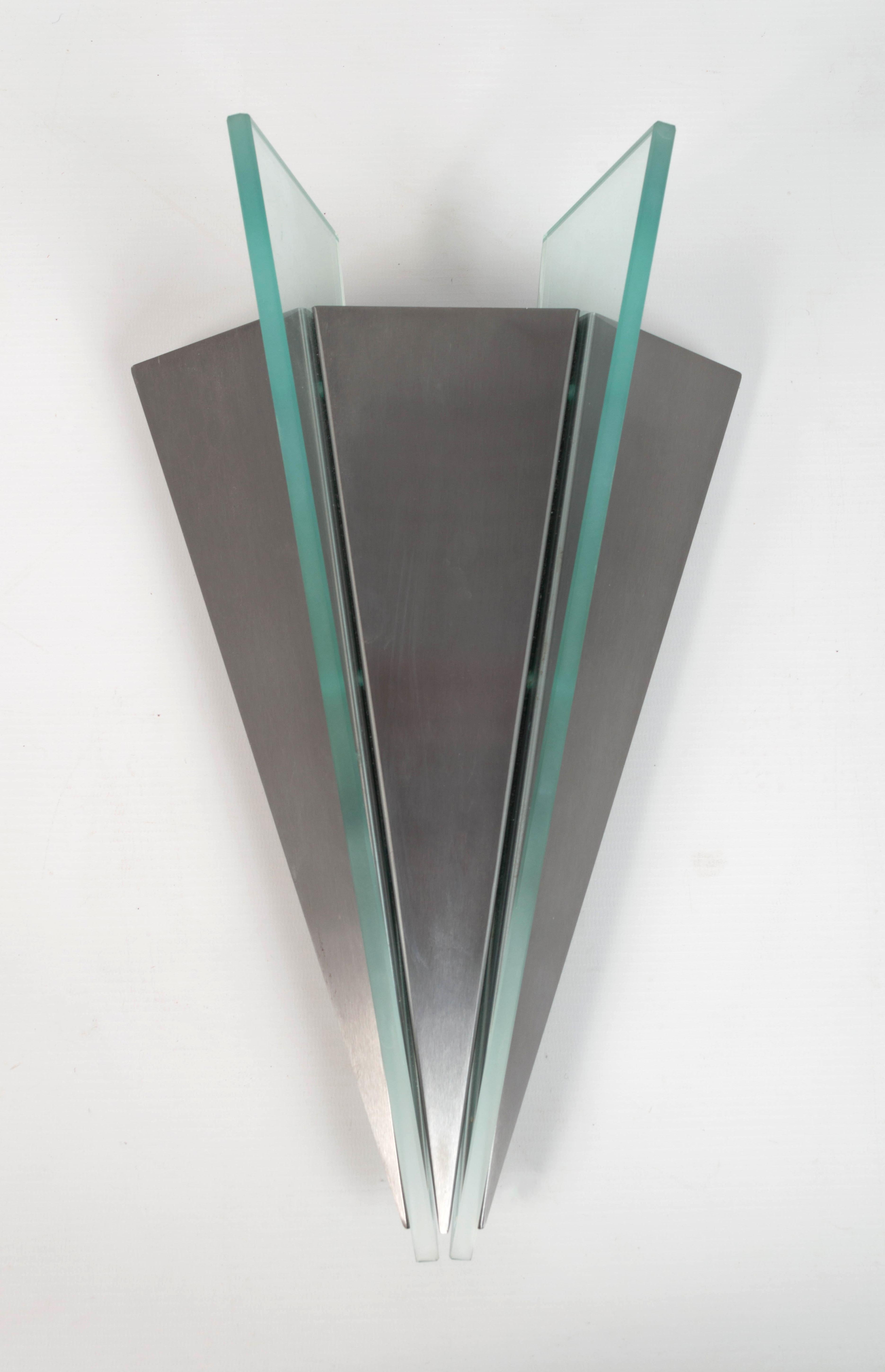 Juego de 5 apliques de pared Kalmar de mediados de siglo, Austria C.1970 Austríaco en venta